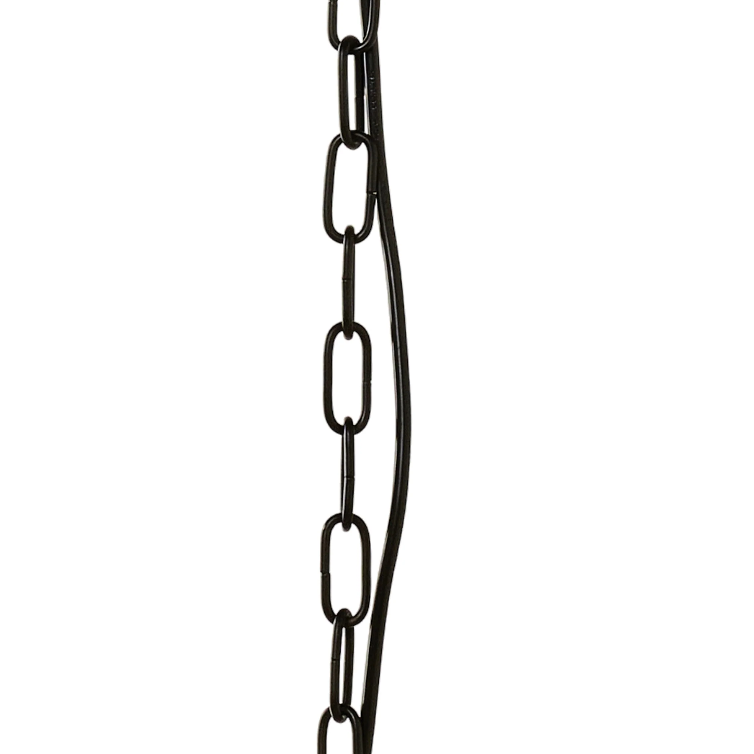 Karter 3 Light Cube Pendant Black 30x61cm - Image 3