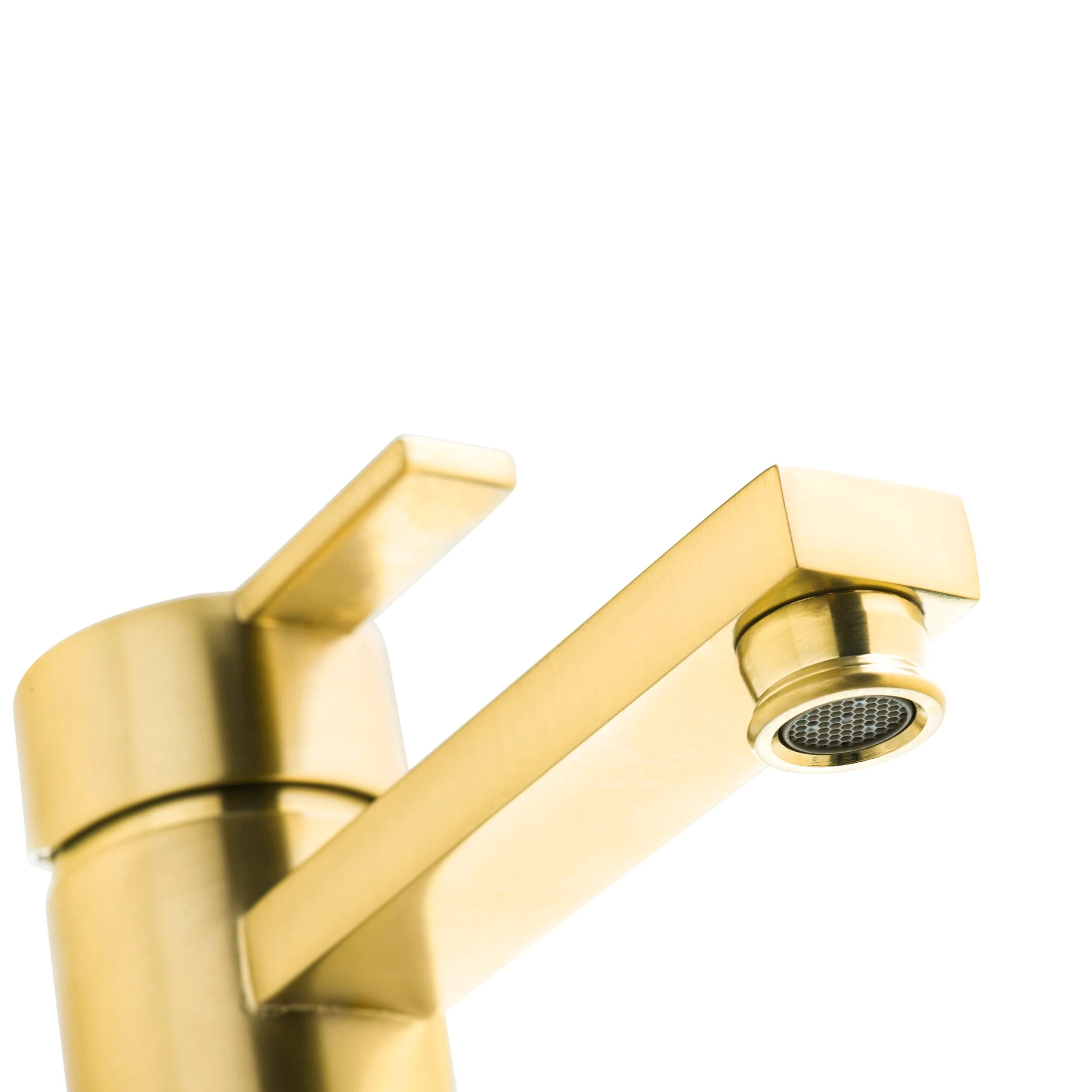 Kason Basin Mixer Brushed Brass - Image 4