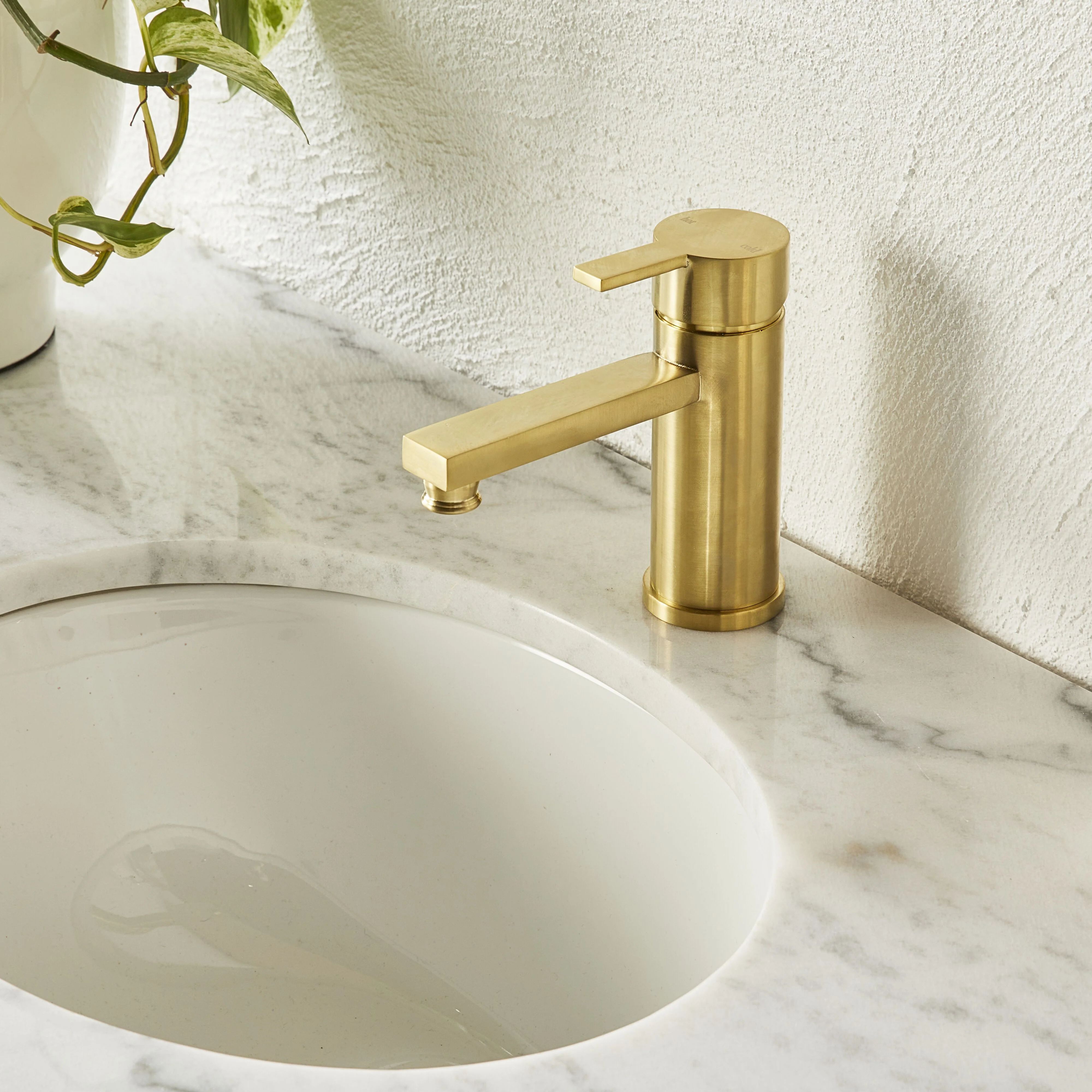 Kason Basin Mixer Brushed Brass - Image 7