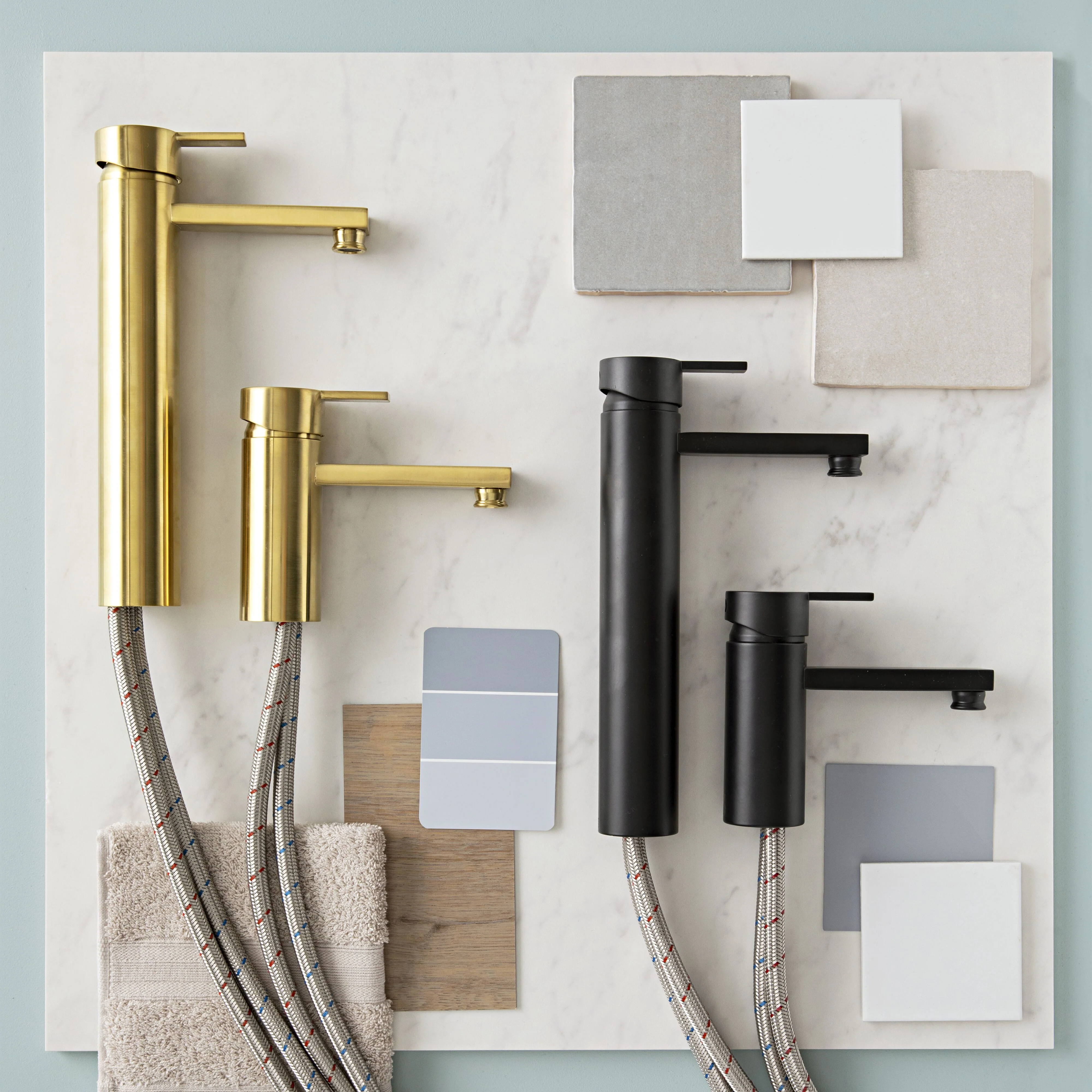 Kason Tall Basin Mixer Brushed Brass - Image 6