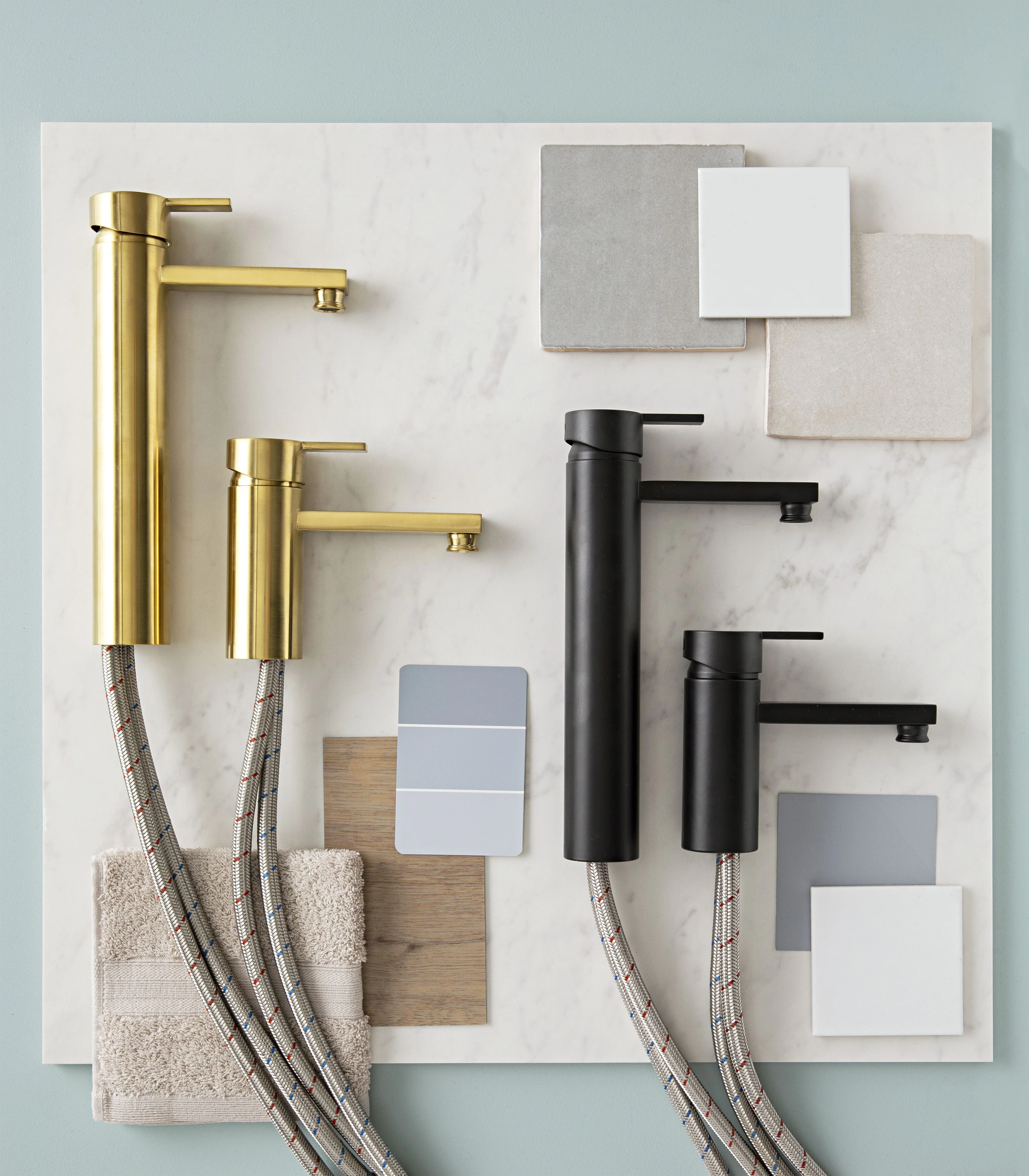 Kason Tall Basin Mixer Brushed Brass - Image 7