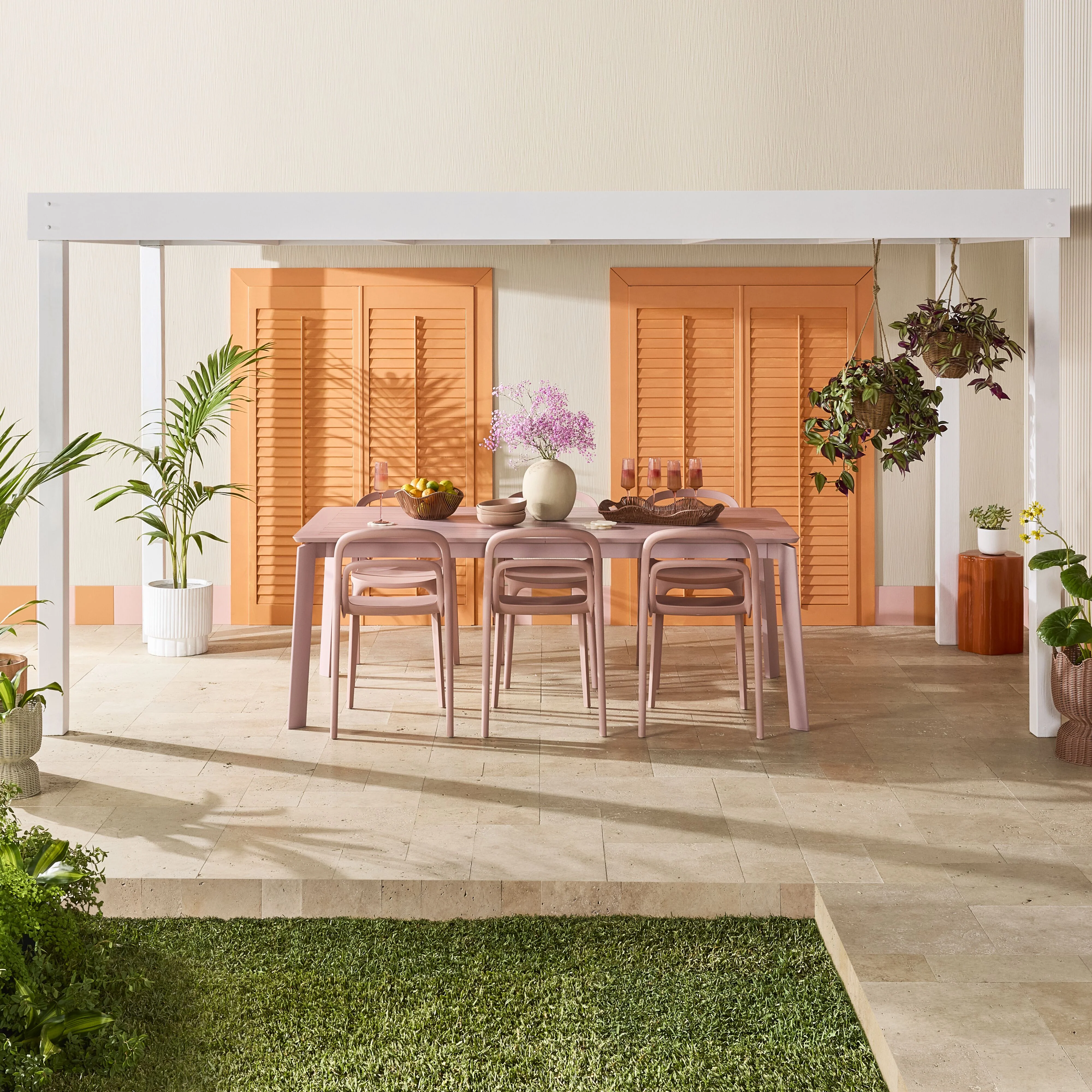 Katia Dining Chair Pink - Image 13