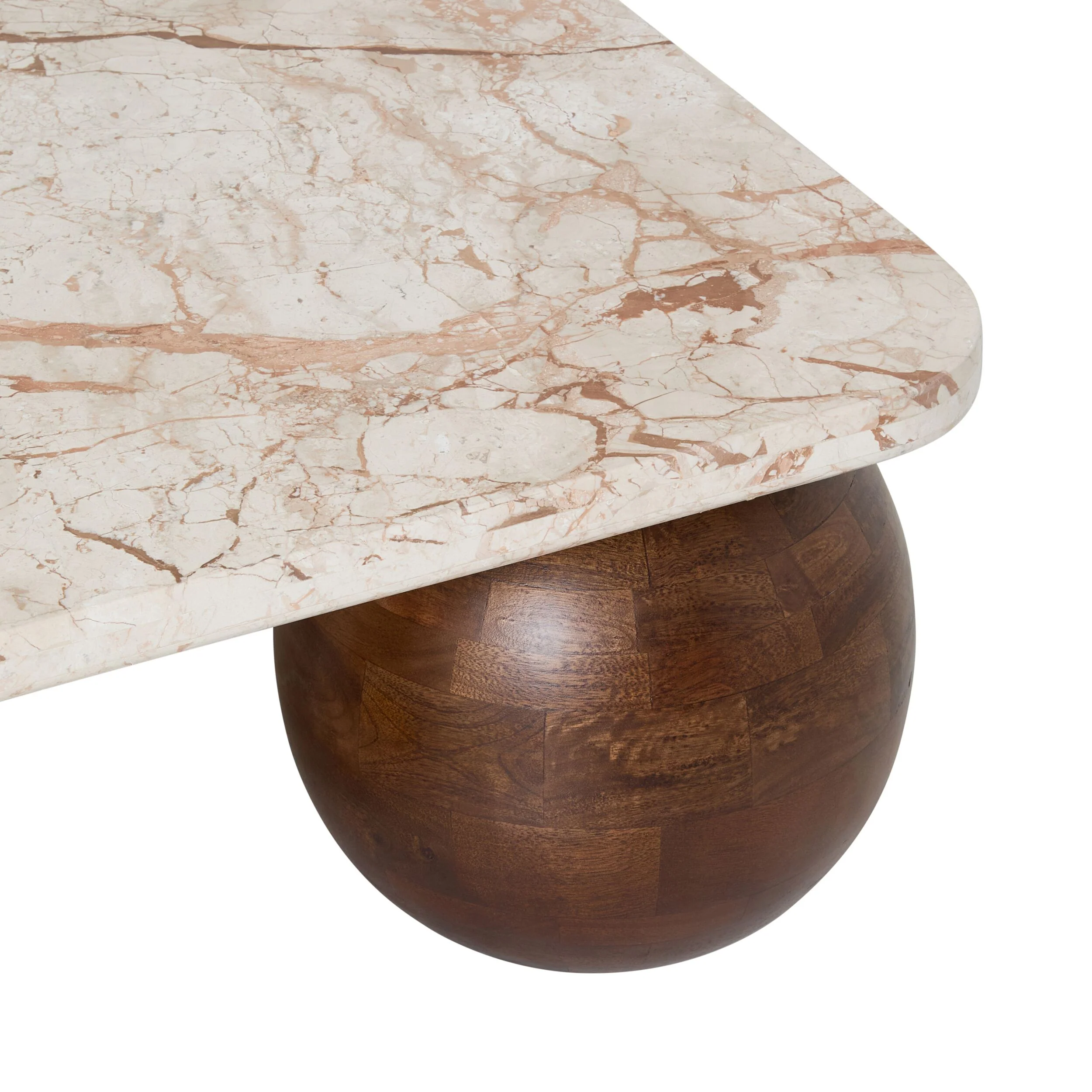 Kaya Marble Square Coffee Table - Image 3