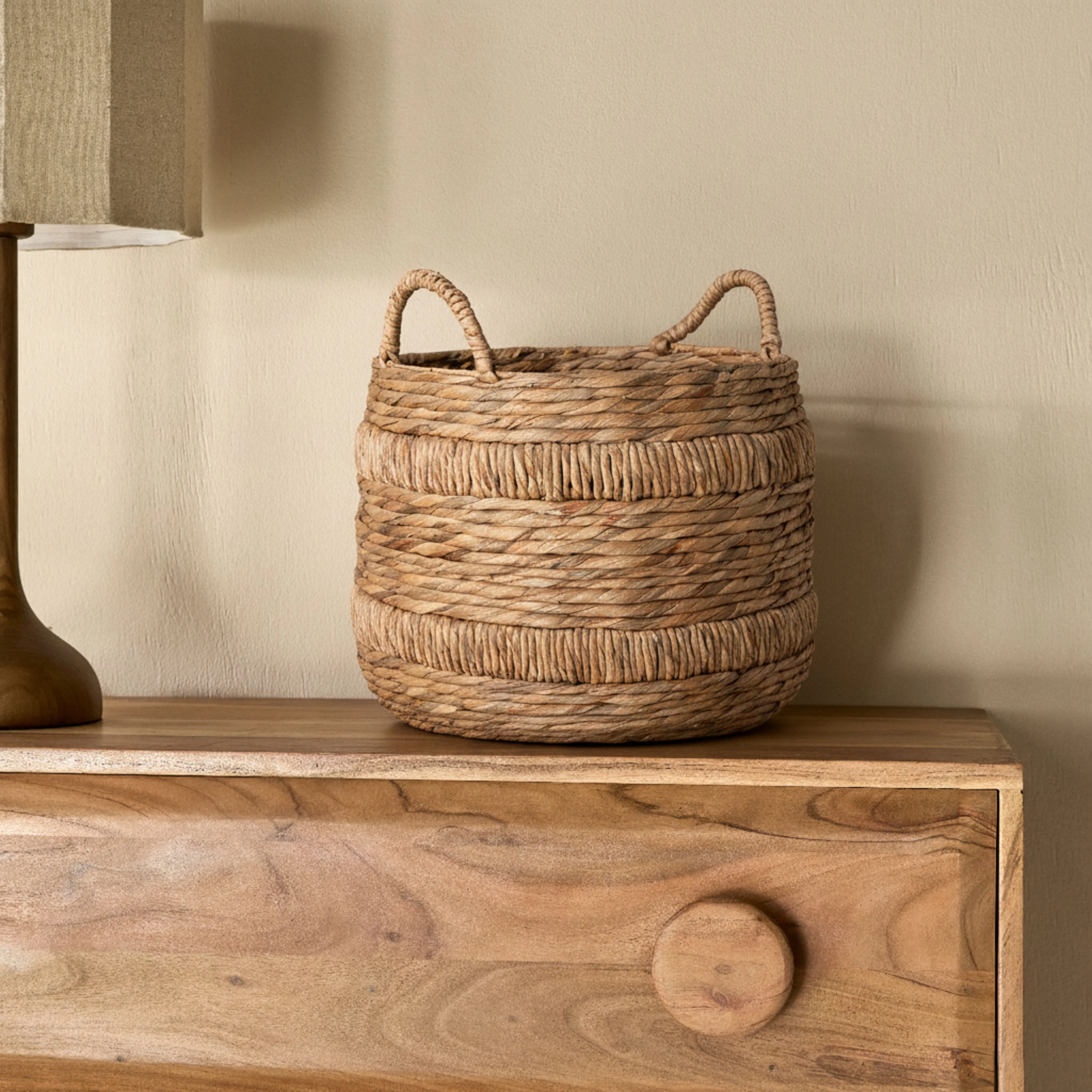 Keilani Water Hyacinth Basket Small - Image 4