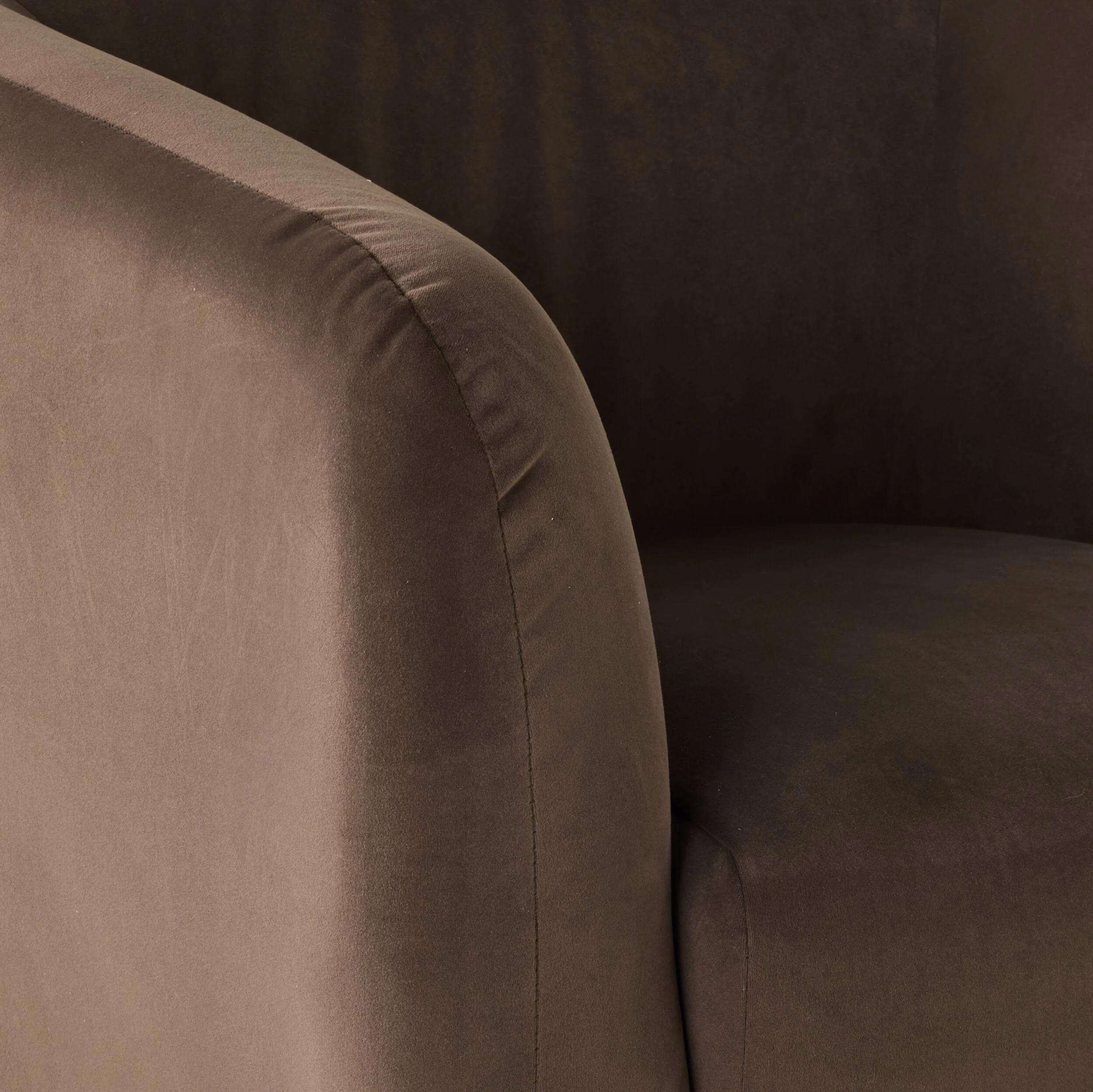 Kianna Occasional Chair Velvet Chocolate - Image 5
