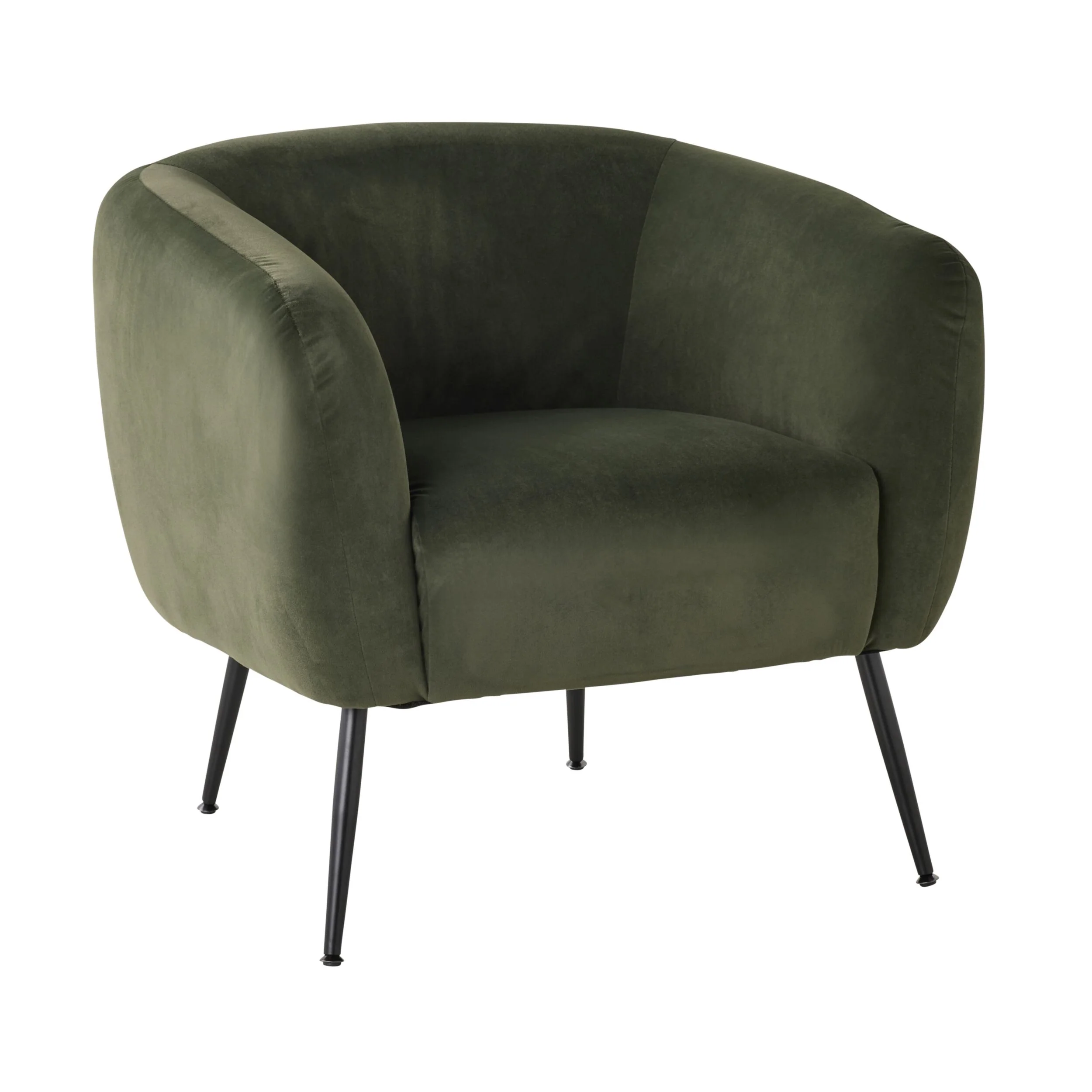 Kianna Occasional Chair Velvet Eucalyptus Green - Image 2