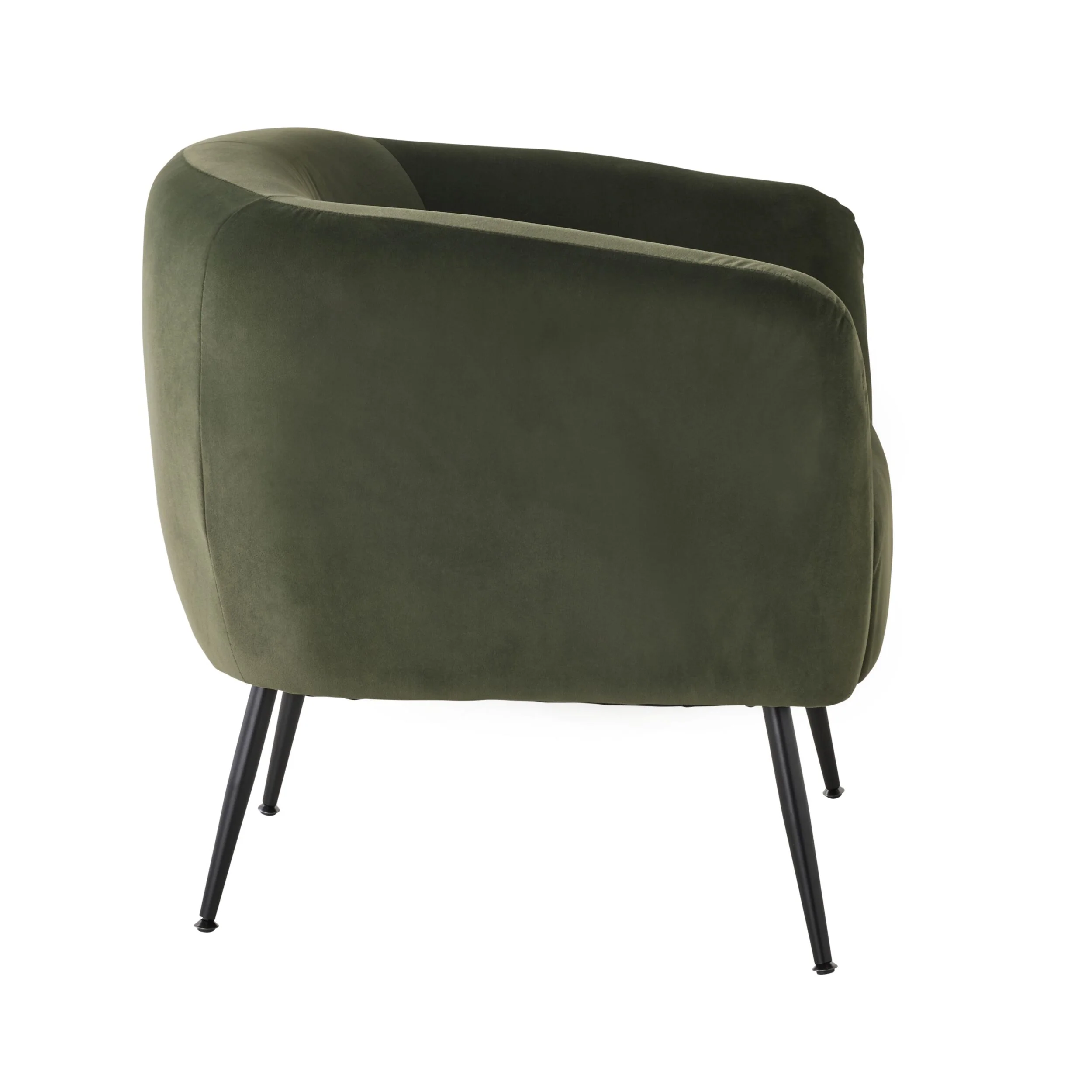Kianna Occasional Chair Velvet Eucalyptus Green - Image 3