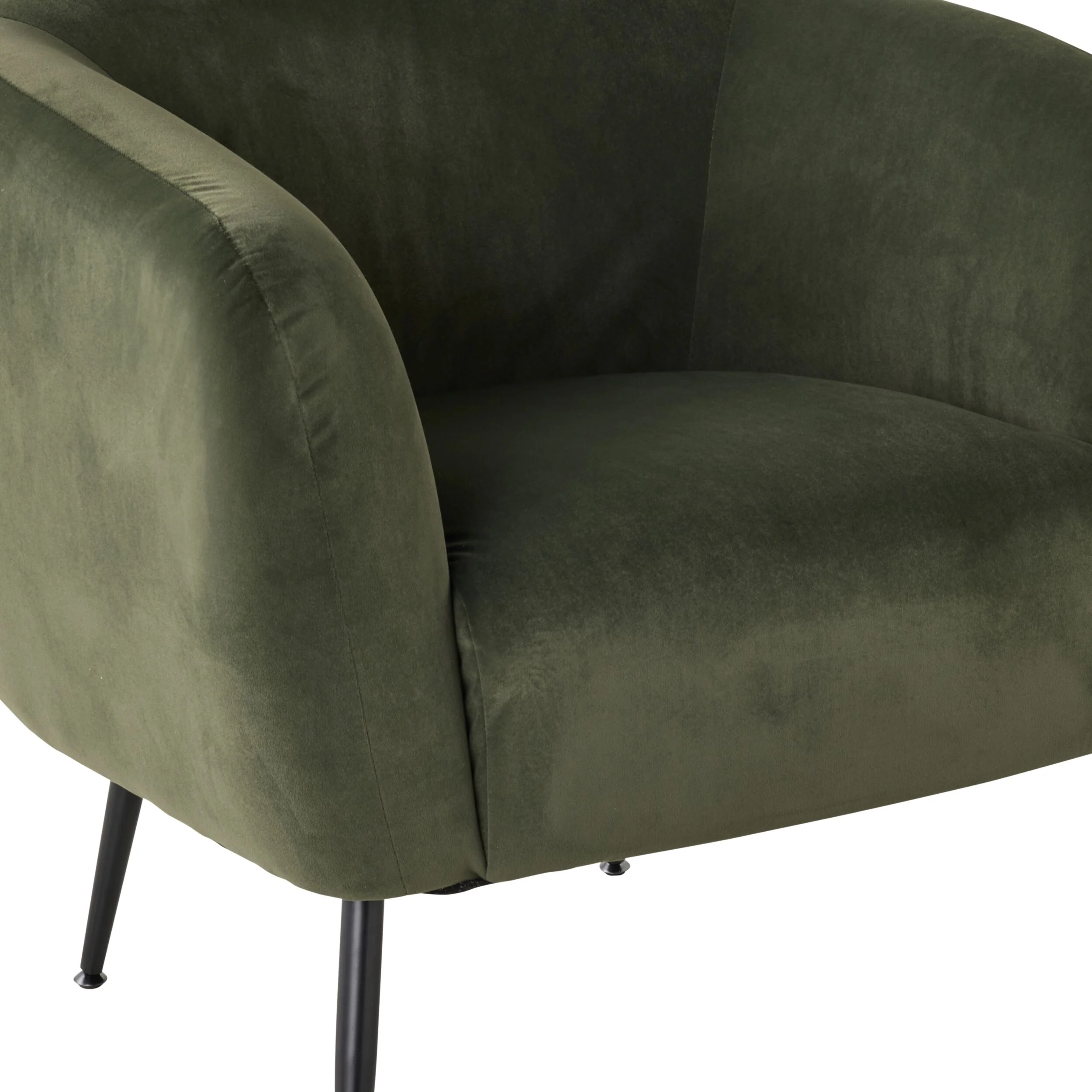 Kianna Occasional Chair Velvet Eucalyptus Green - Image 5