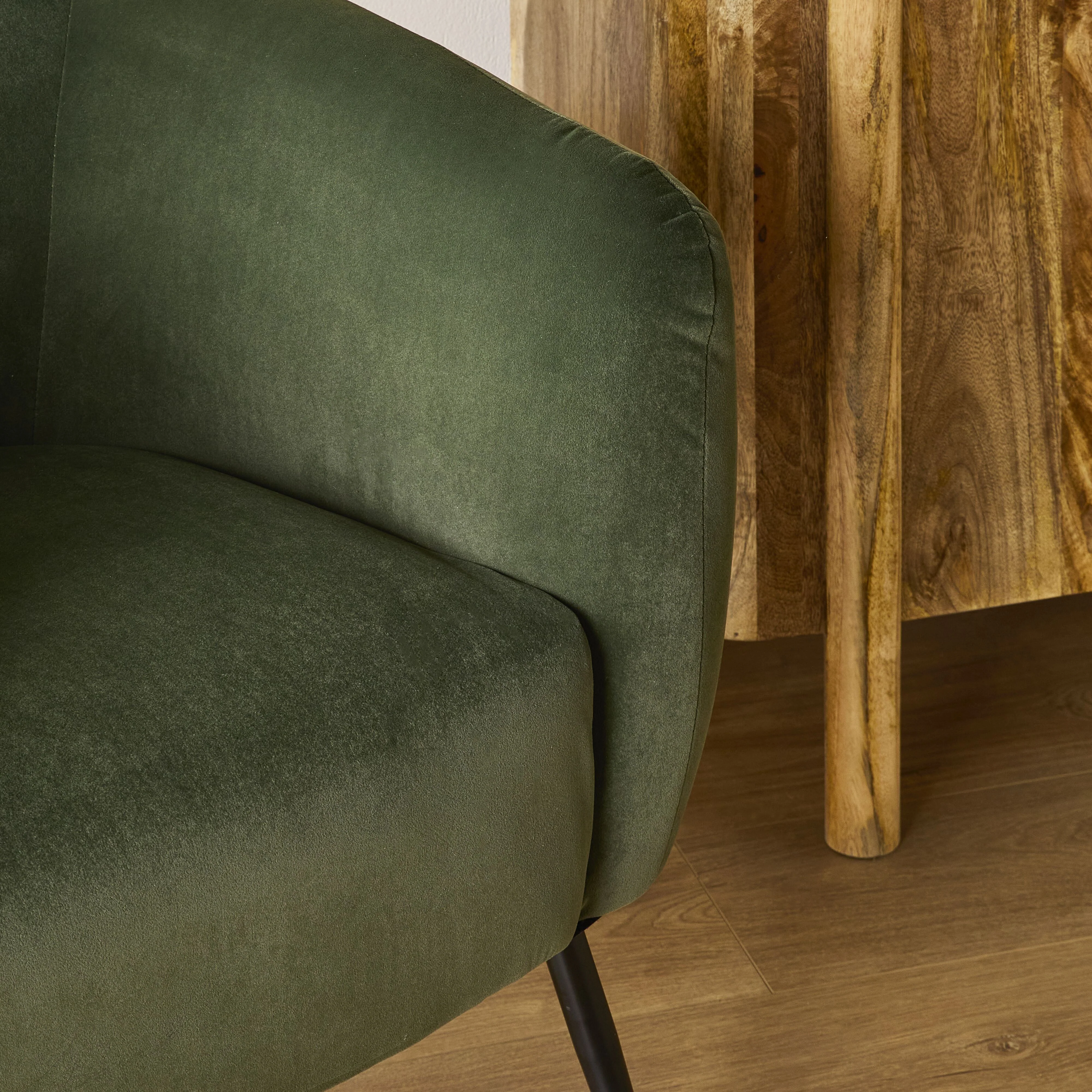 Kianna Occasional Chair Velvet Eucalyptus Green - Image 8