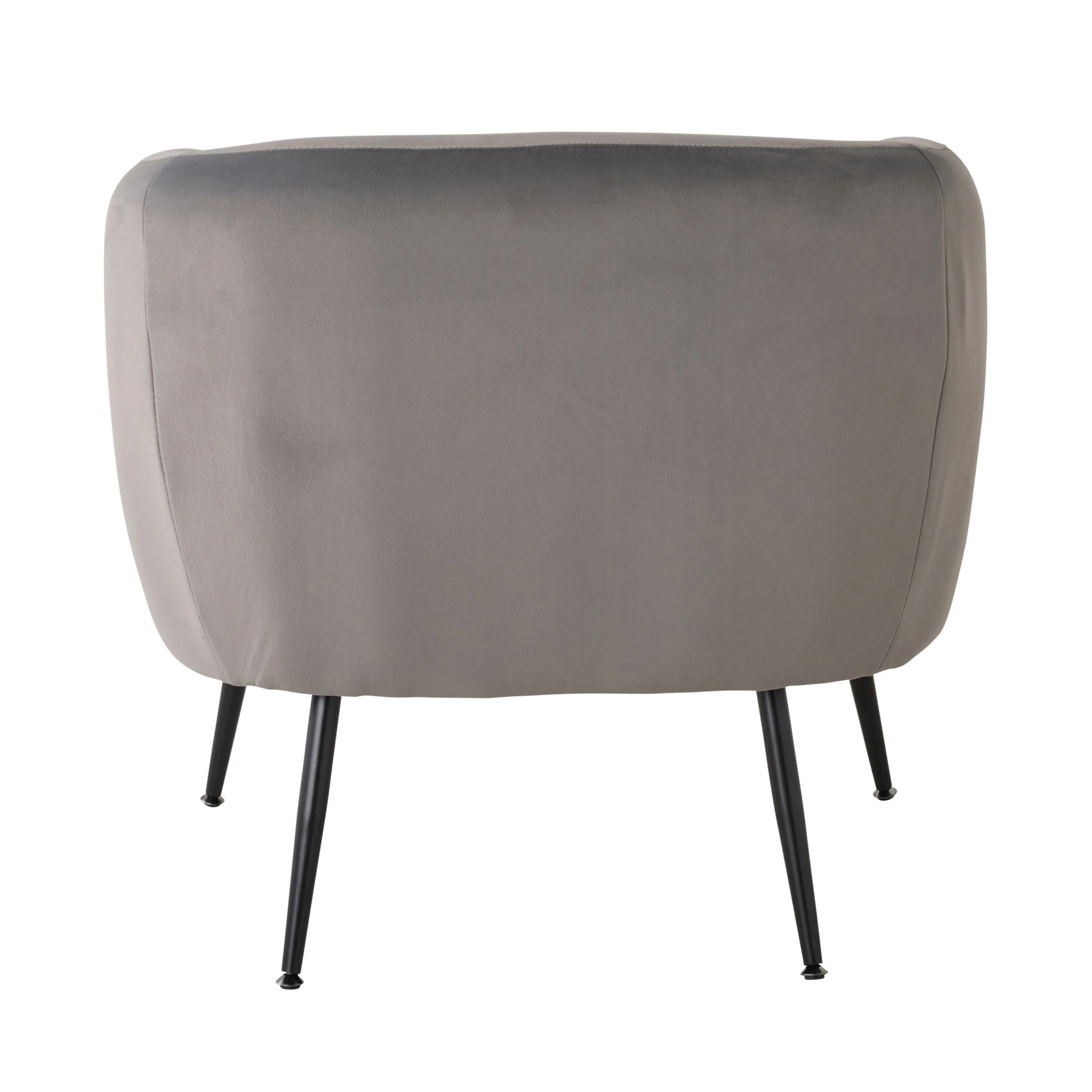 Kianna Occasional Chair Velvet Light Silver - Image 4