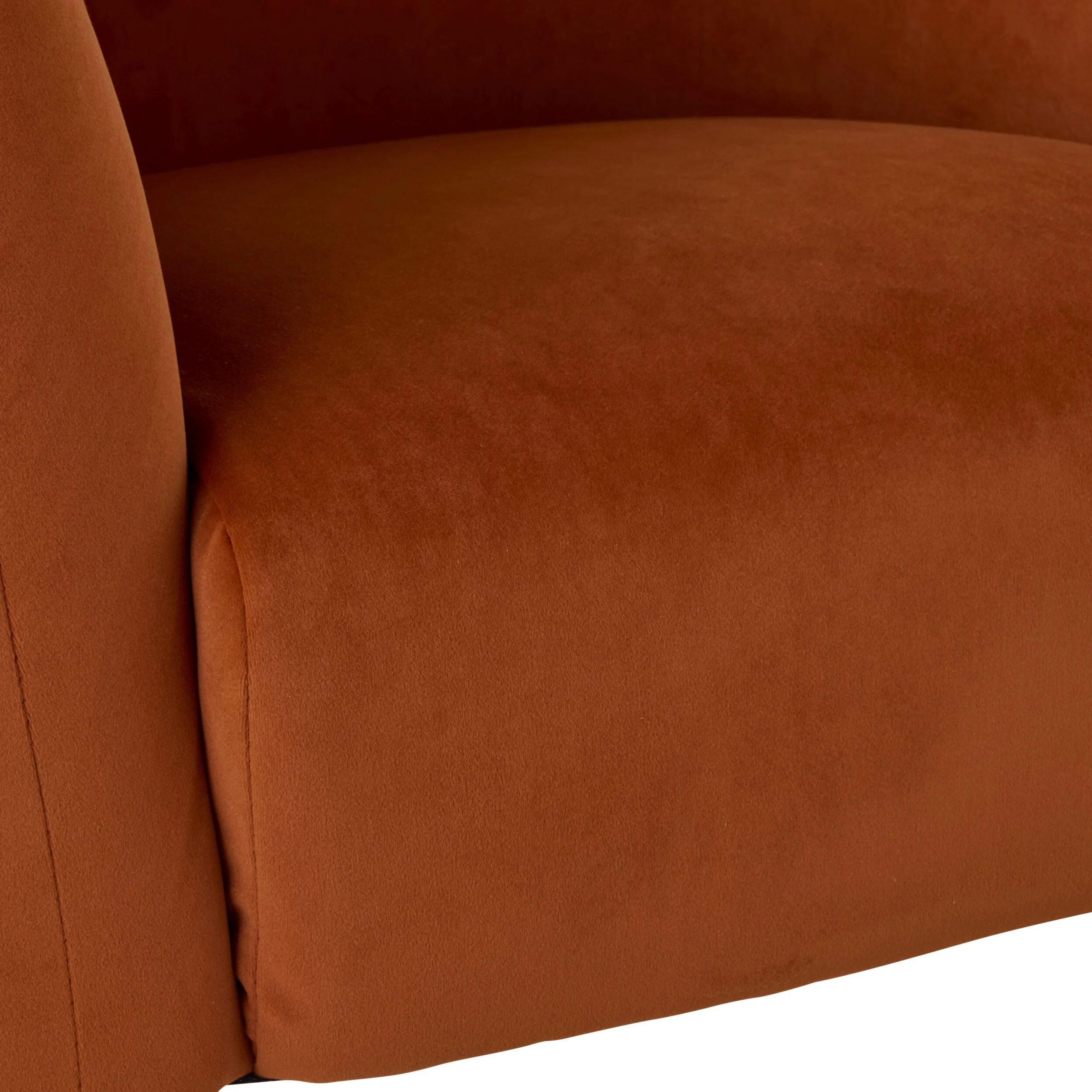 Kianna Occasional Chair Velvet Tangelo - Image 6