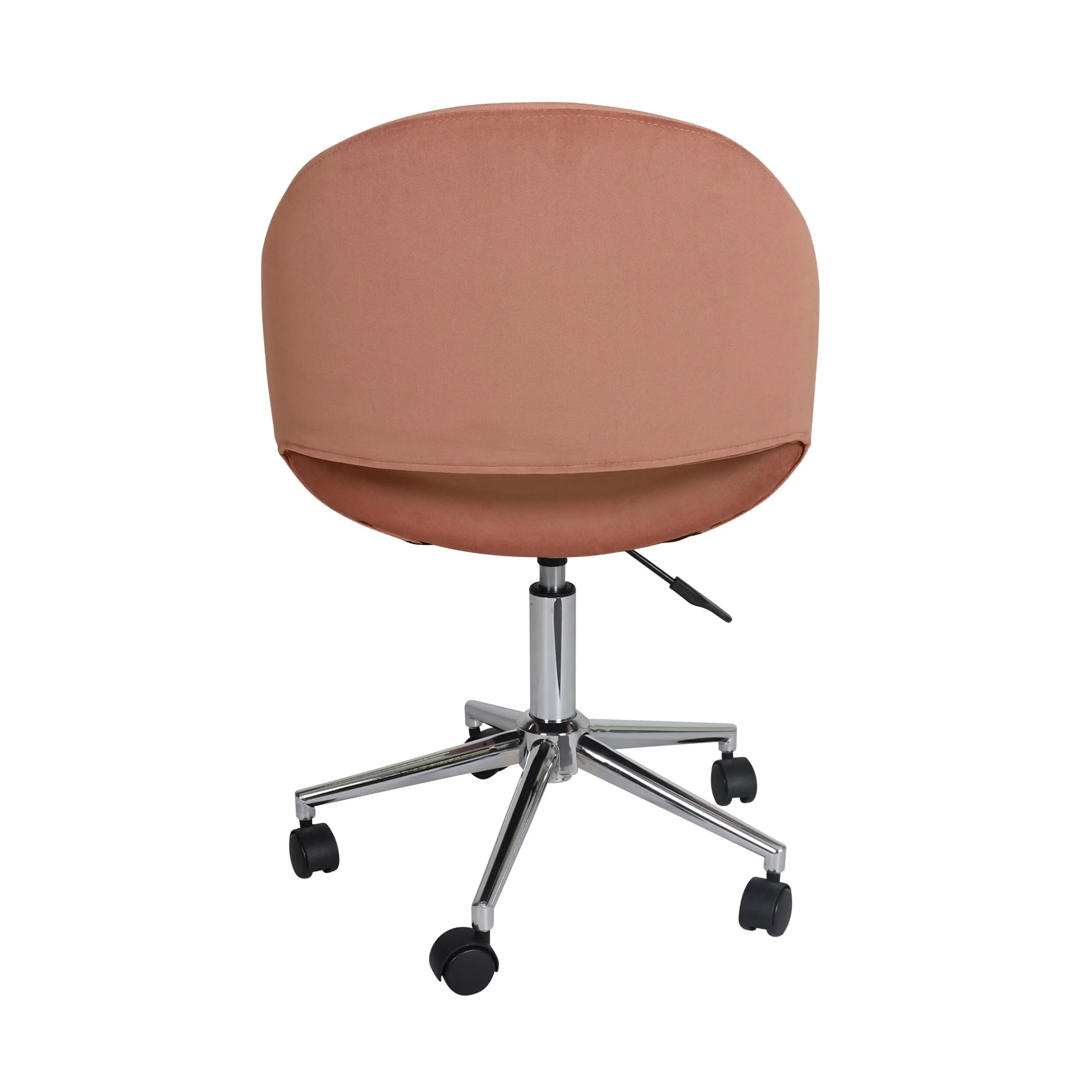 Kip Velvet Desk Chair Velvet Rose - Image 4