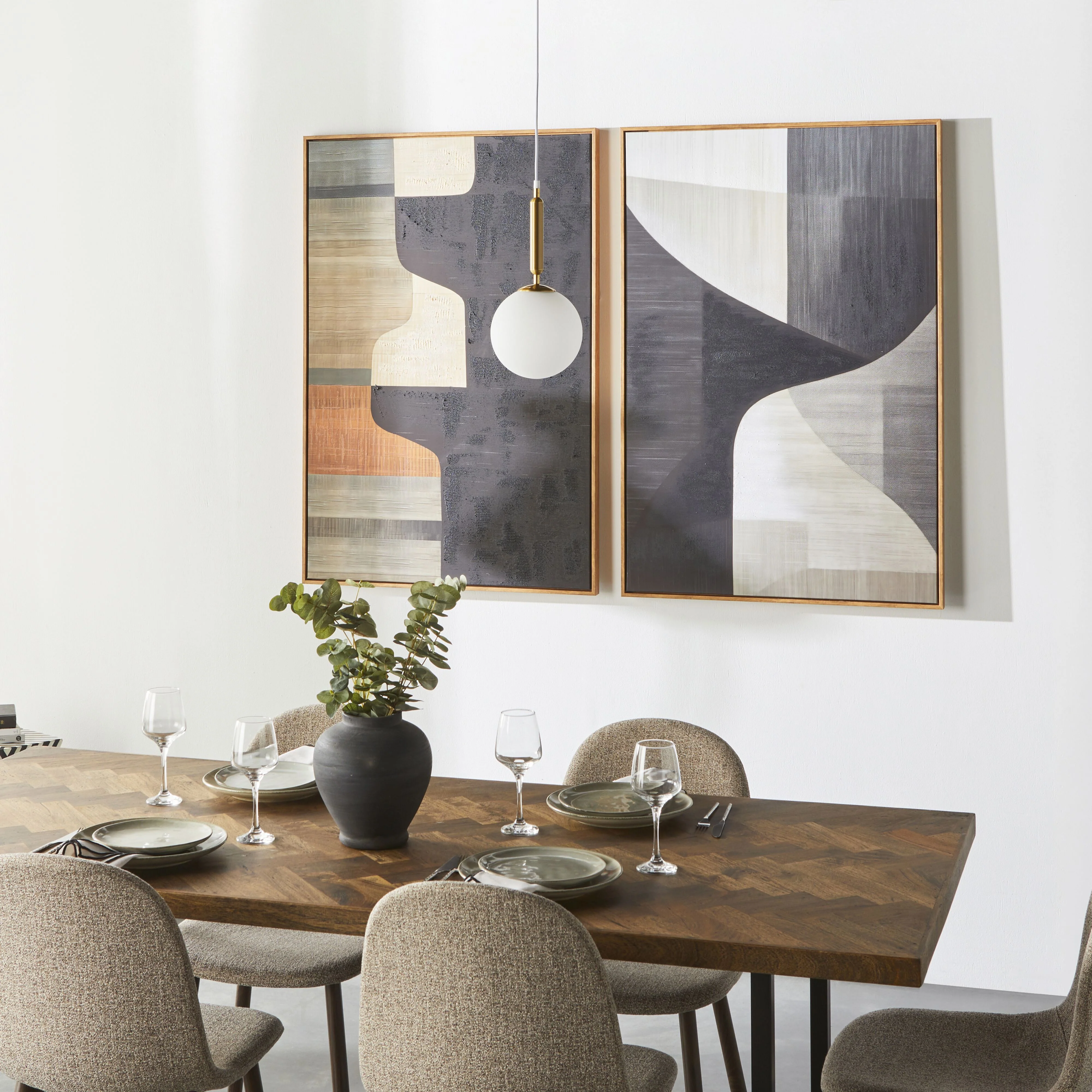 Knox Dining Chair Boucle Cream - Image 8