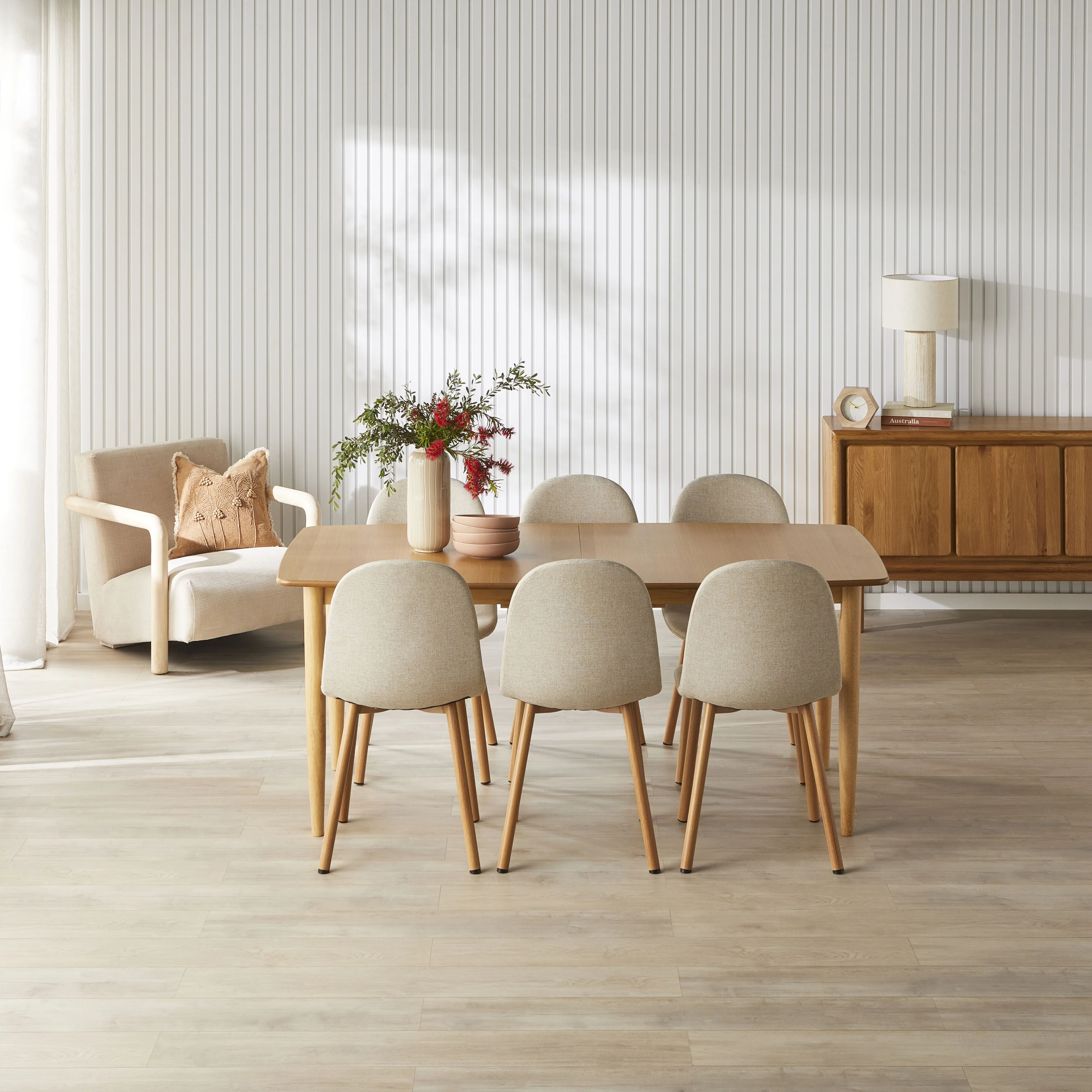 Knox Dining Chair Stone - Image 8