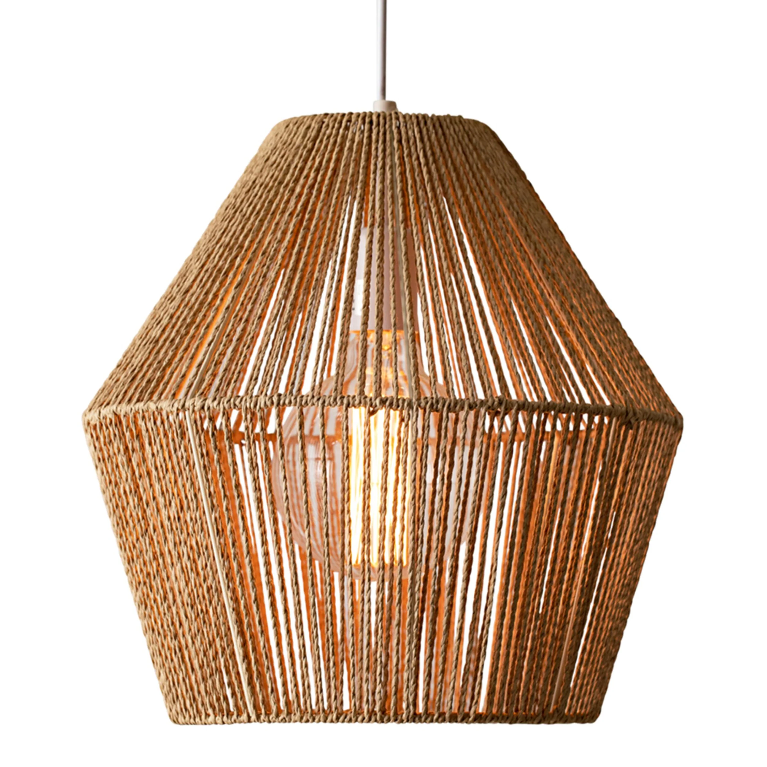 Koco Rope Natural Pendant 36x38cm - Image 4