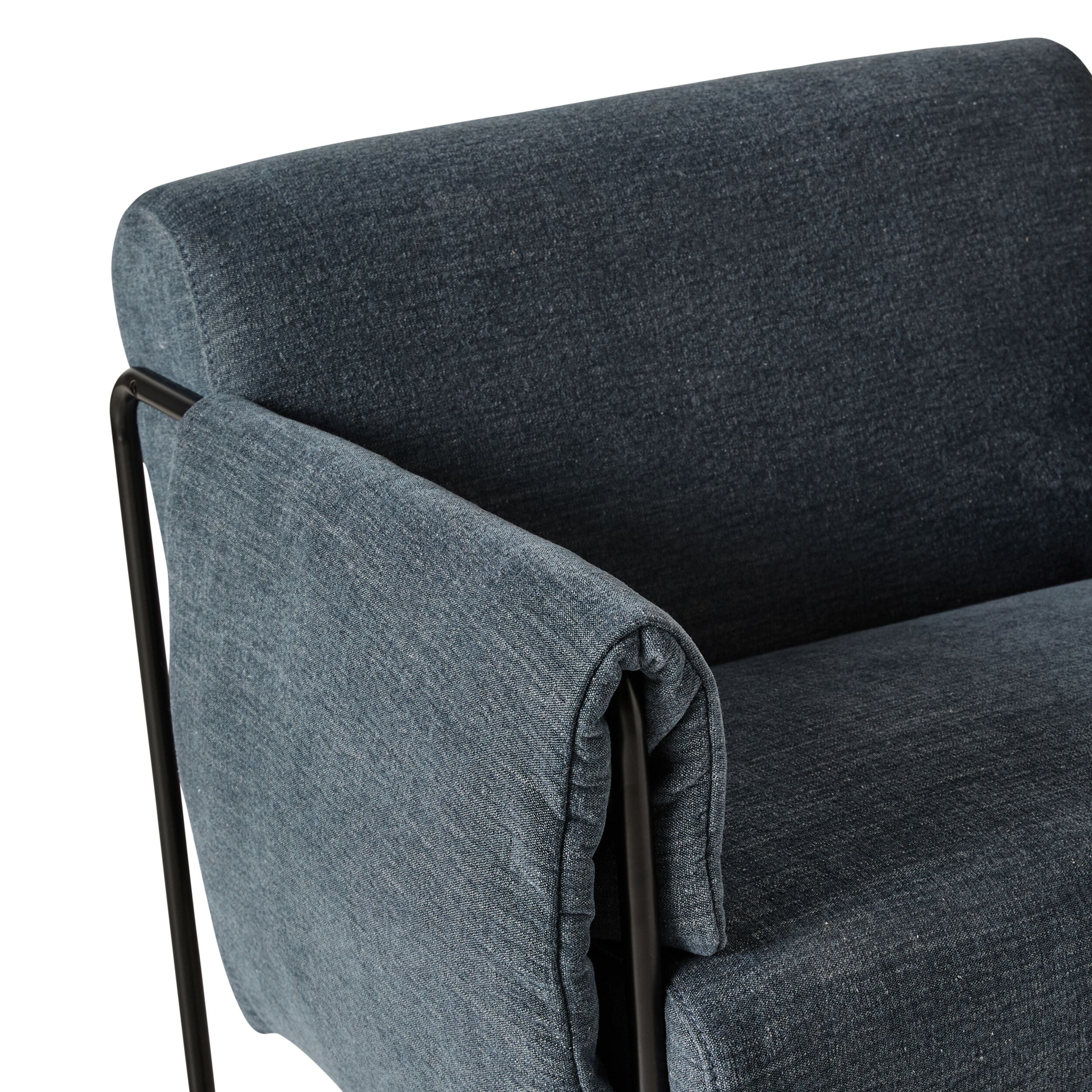 Koda Occasional Chair Vintage Denim - Image 5