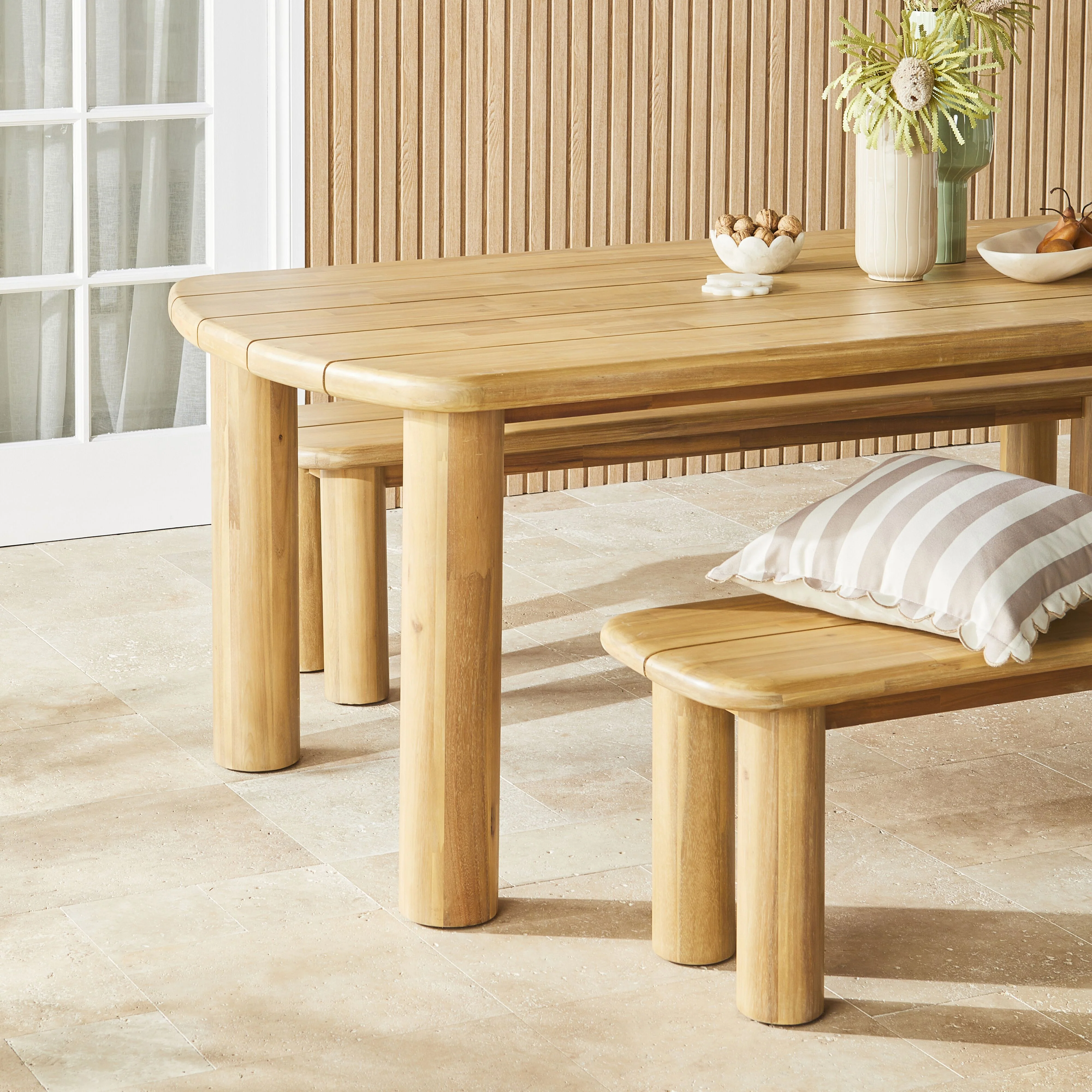 Kotar Outdoor Dining Bench 185cm - Image 8