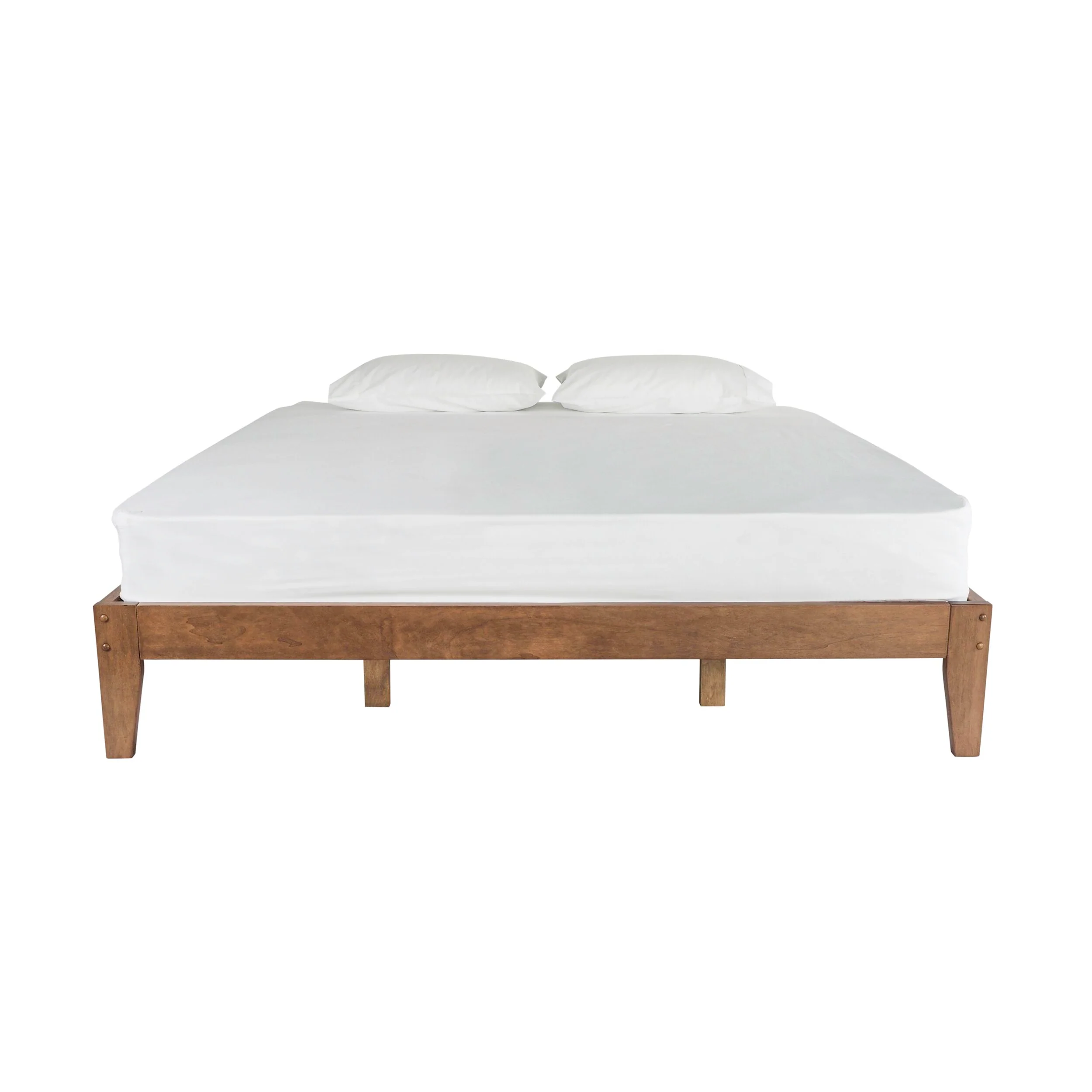 Kyan King Bed Base Chestnut - Image 2