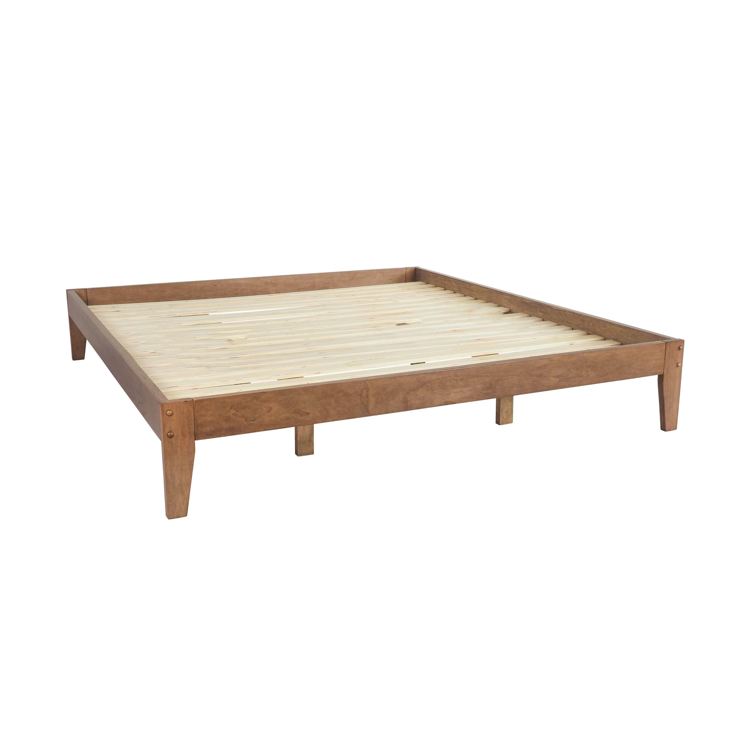 Kyan King Bed Base Chestnut - Image 3