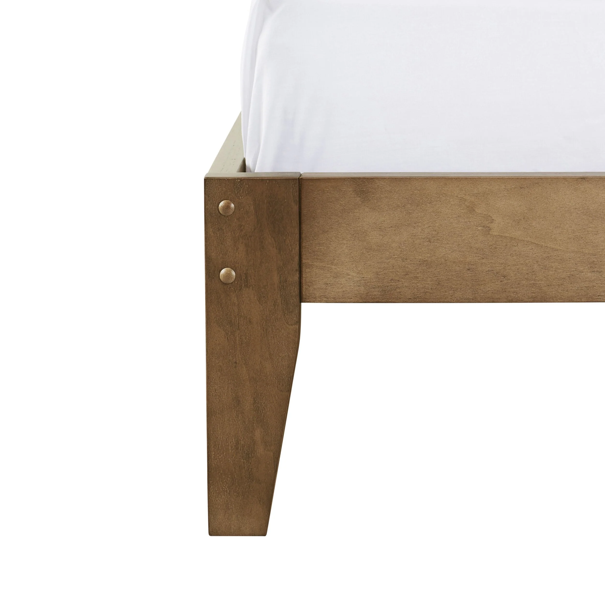 Kyan Single Bed Base Chestnut - Image 3