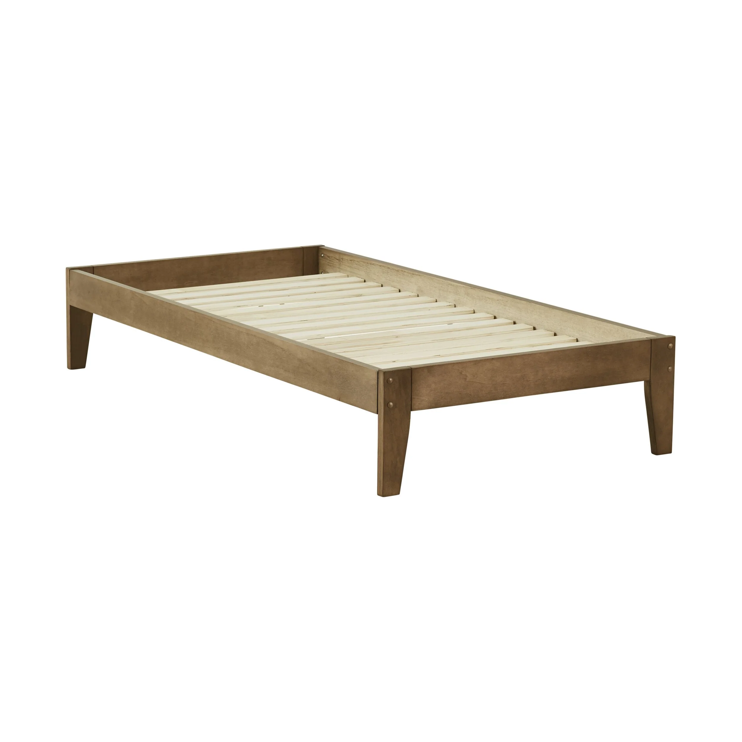 Kyan Single Bed Base Chestnut - Image 5