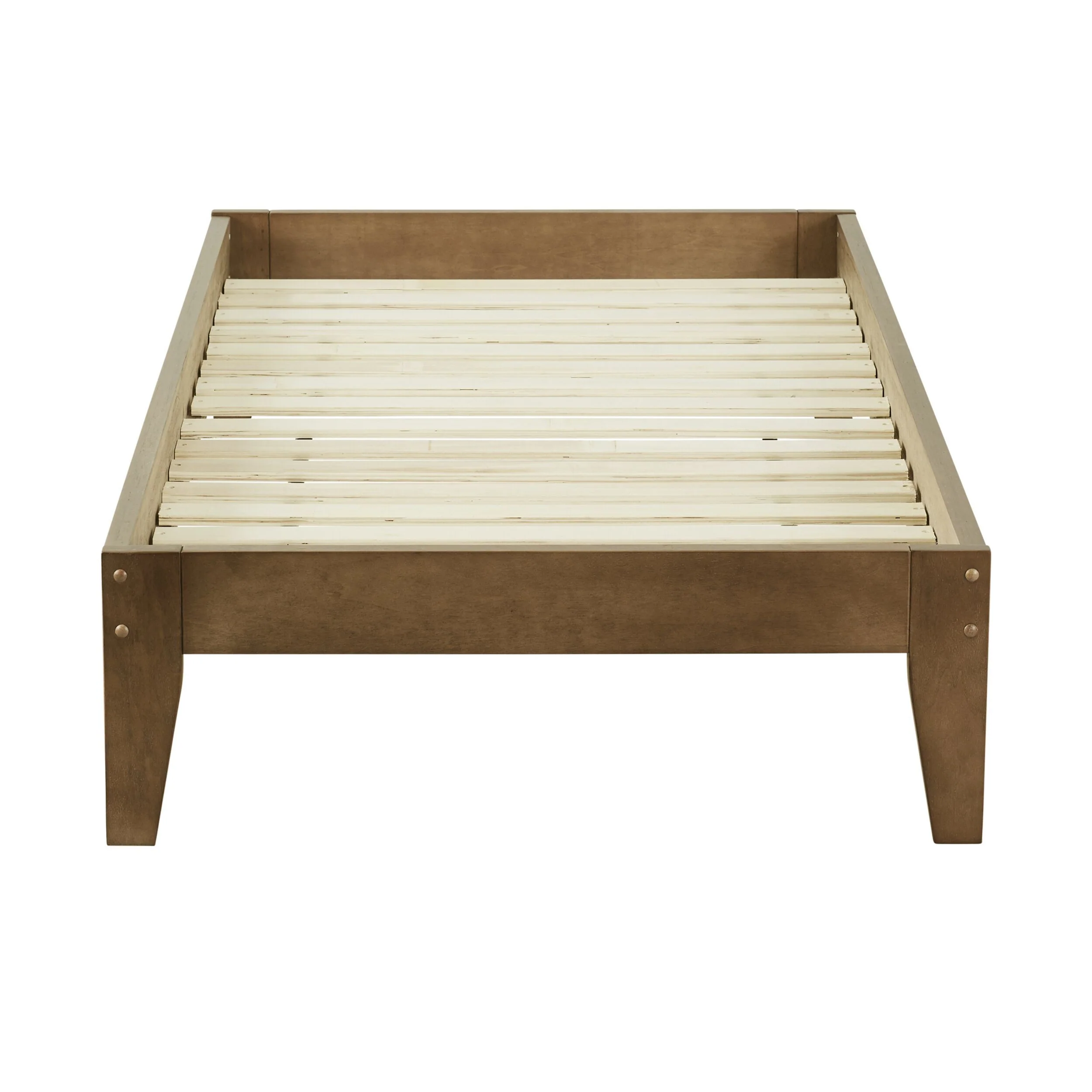 Kyan Single Bed Base Chestnut - Image 6