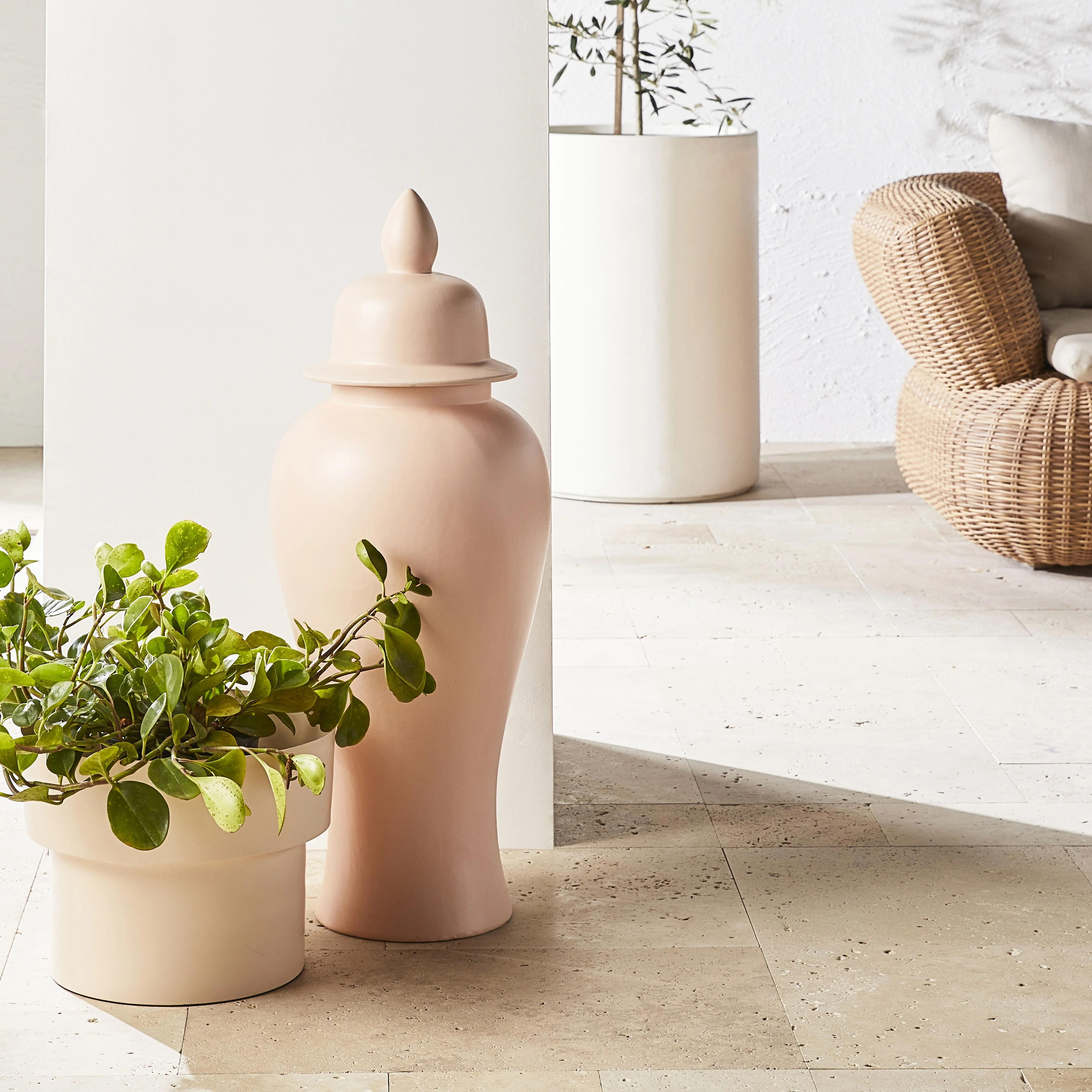 Kylix Ginger Jar Blush Gloss 86cm - Image 4