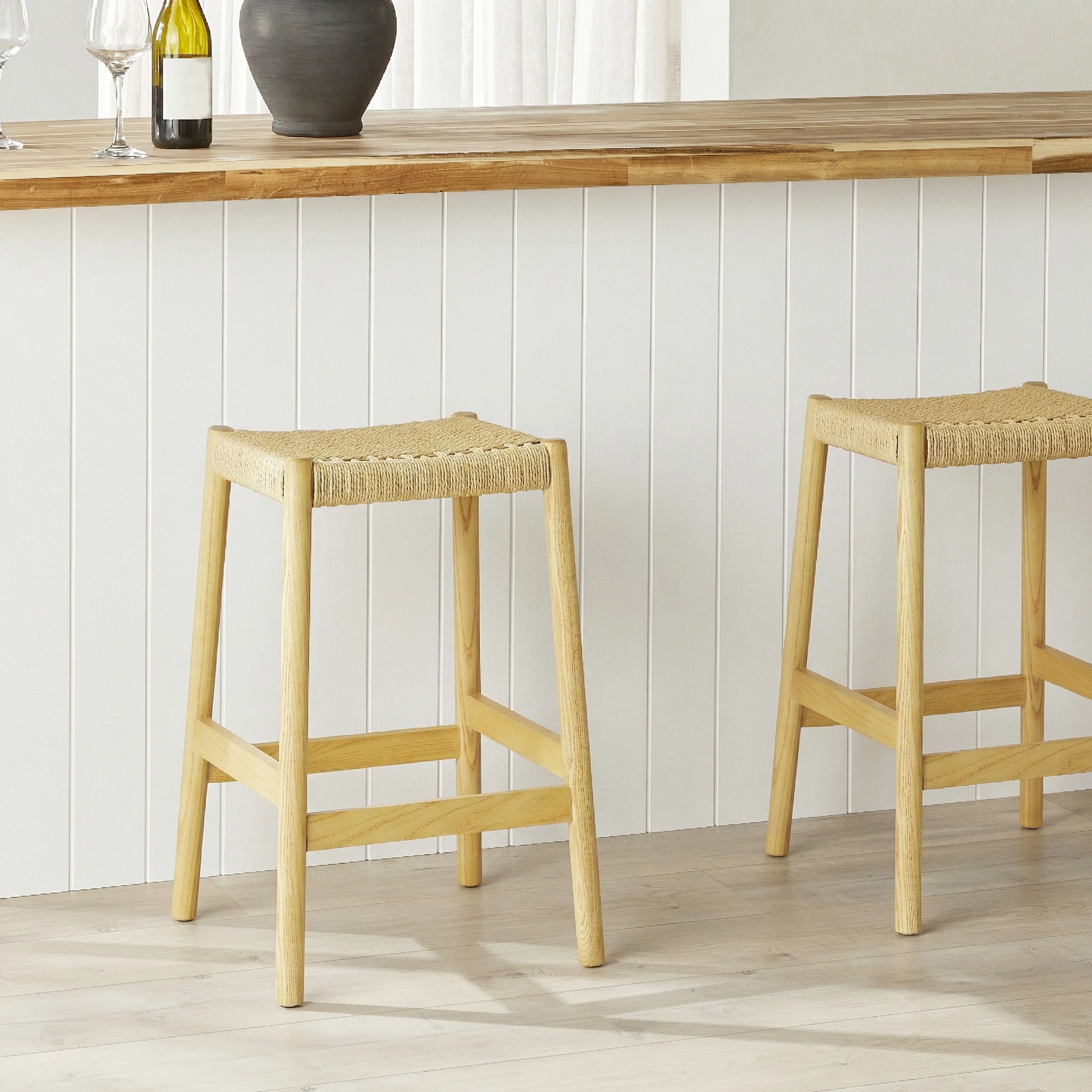 Laguna Bar Stool Light Oak - Image 7
