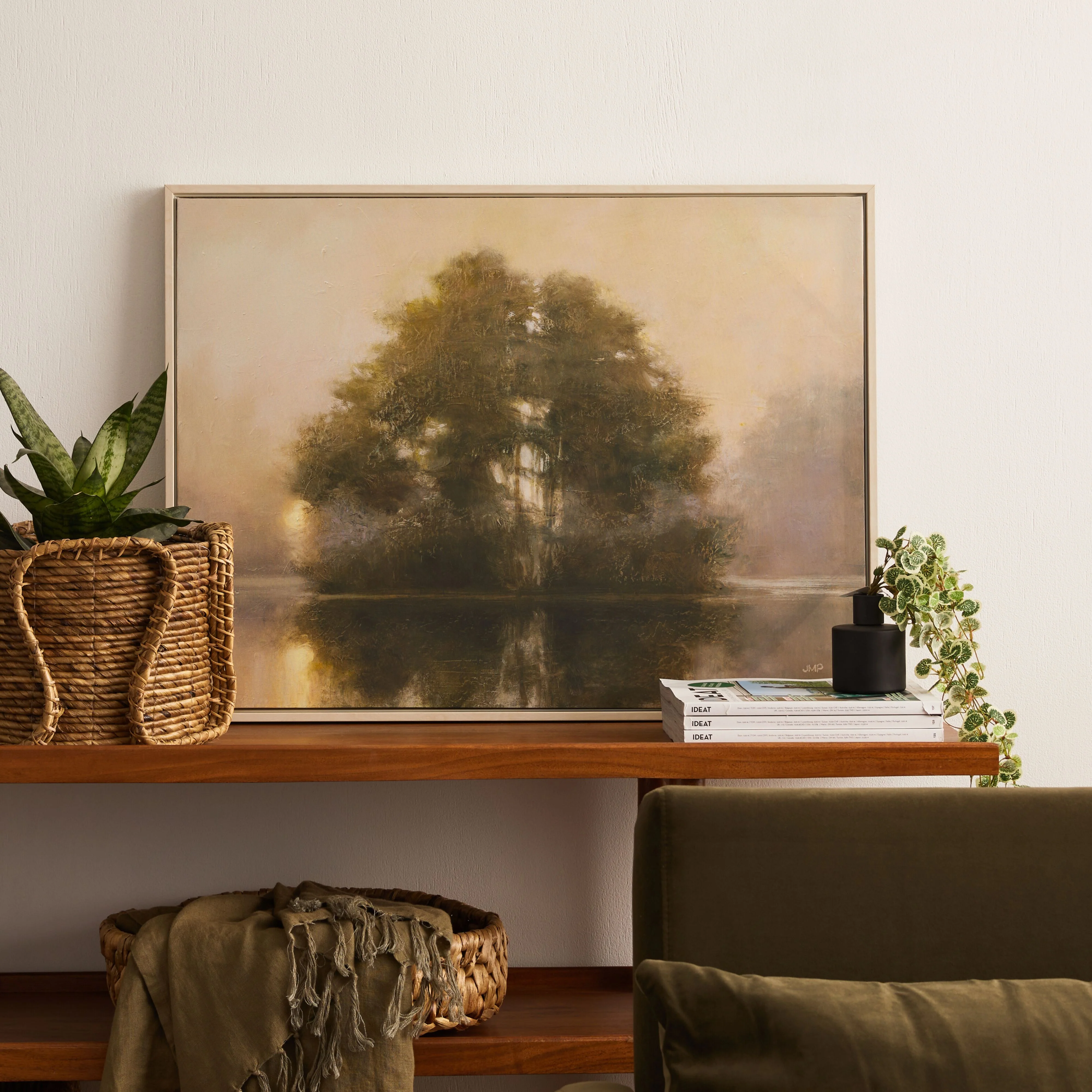 Lake Dawn Framed Print 60x80cm - Image 4