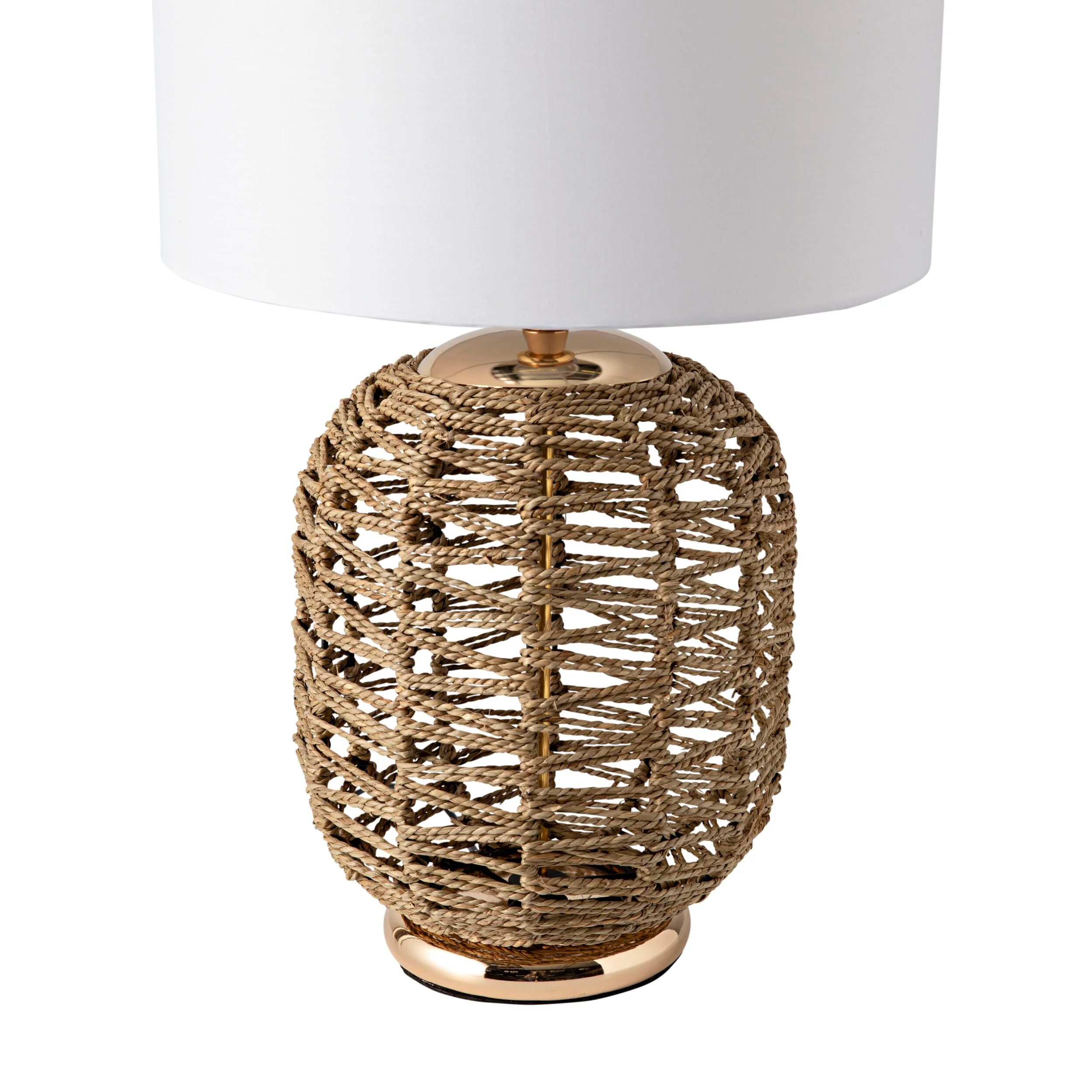 Laural Seagrass Table Lamp 52cm - Image 3
