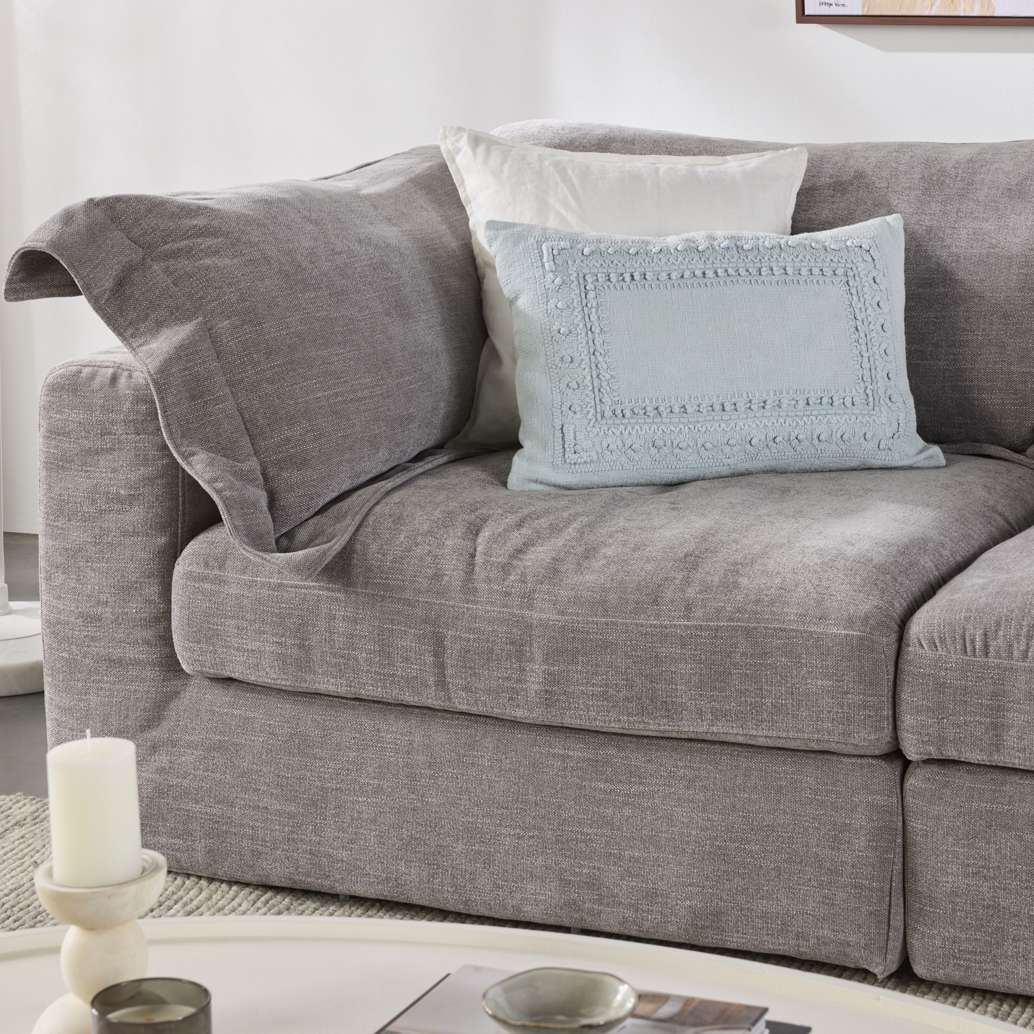 Laze 2 Seater Sofa Twilight Grey - Image 7