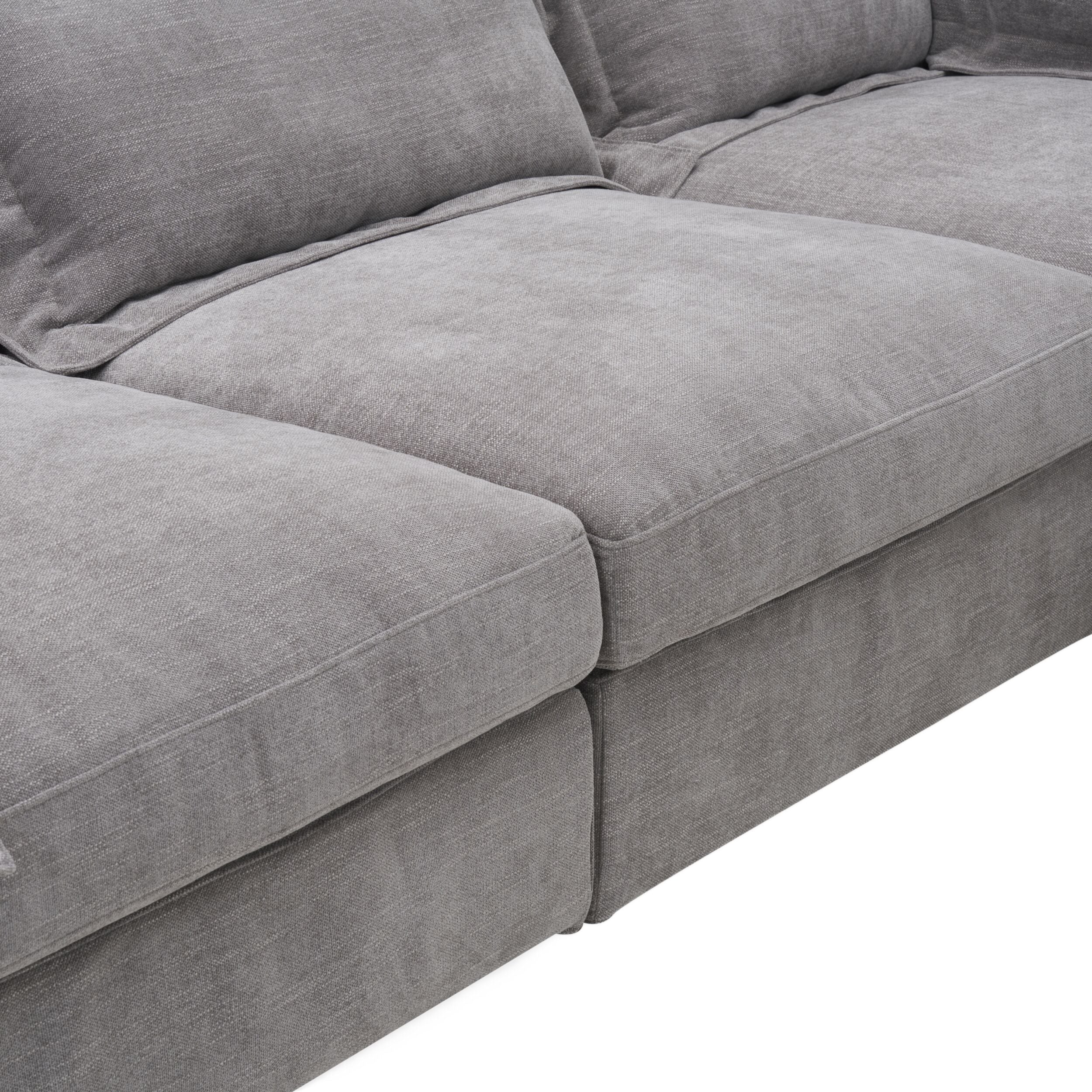 Laze Modular Chaise Sofa Twilight Grey - Image 6