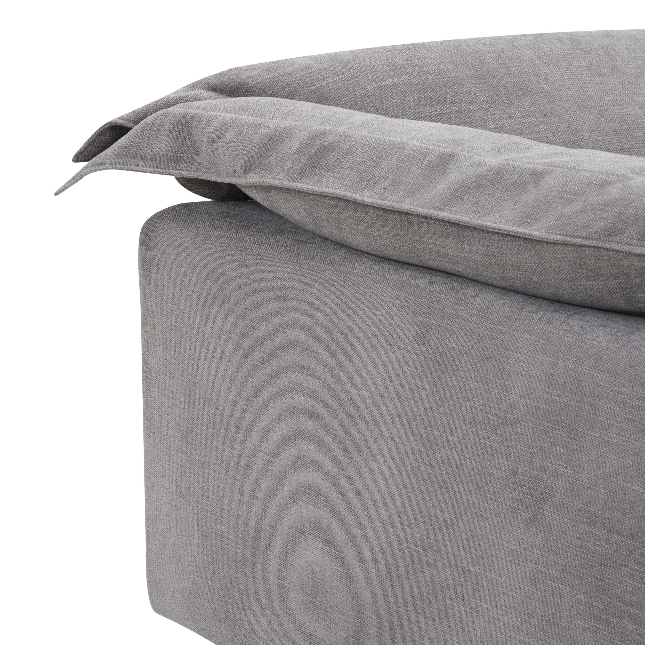 Laze Modular Chaise Sofa Twilight Grey - Image 8