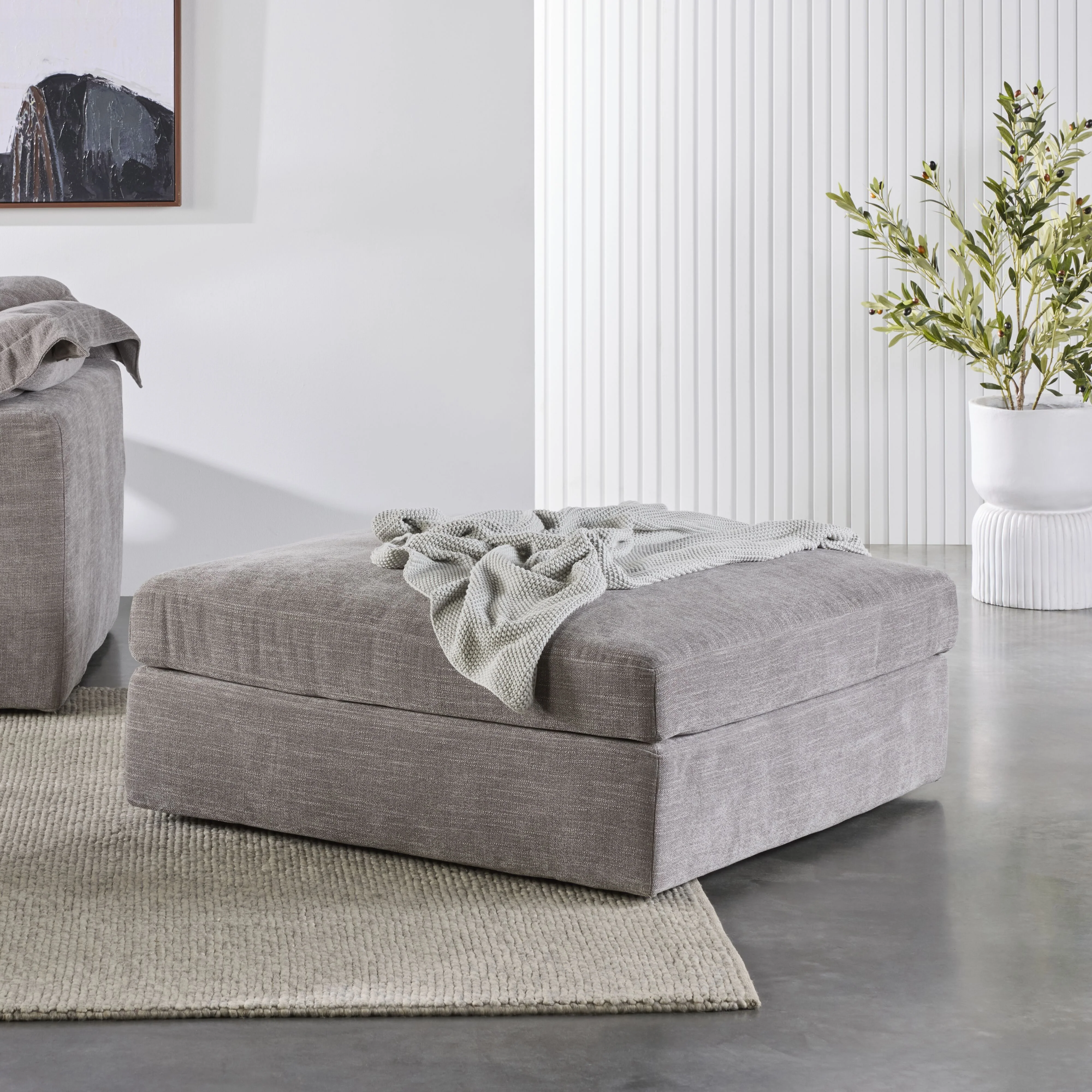 Laze Ottoman Twilight Grey - Image 6