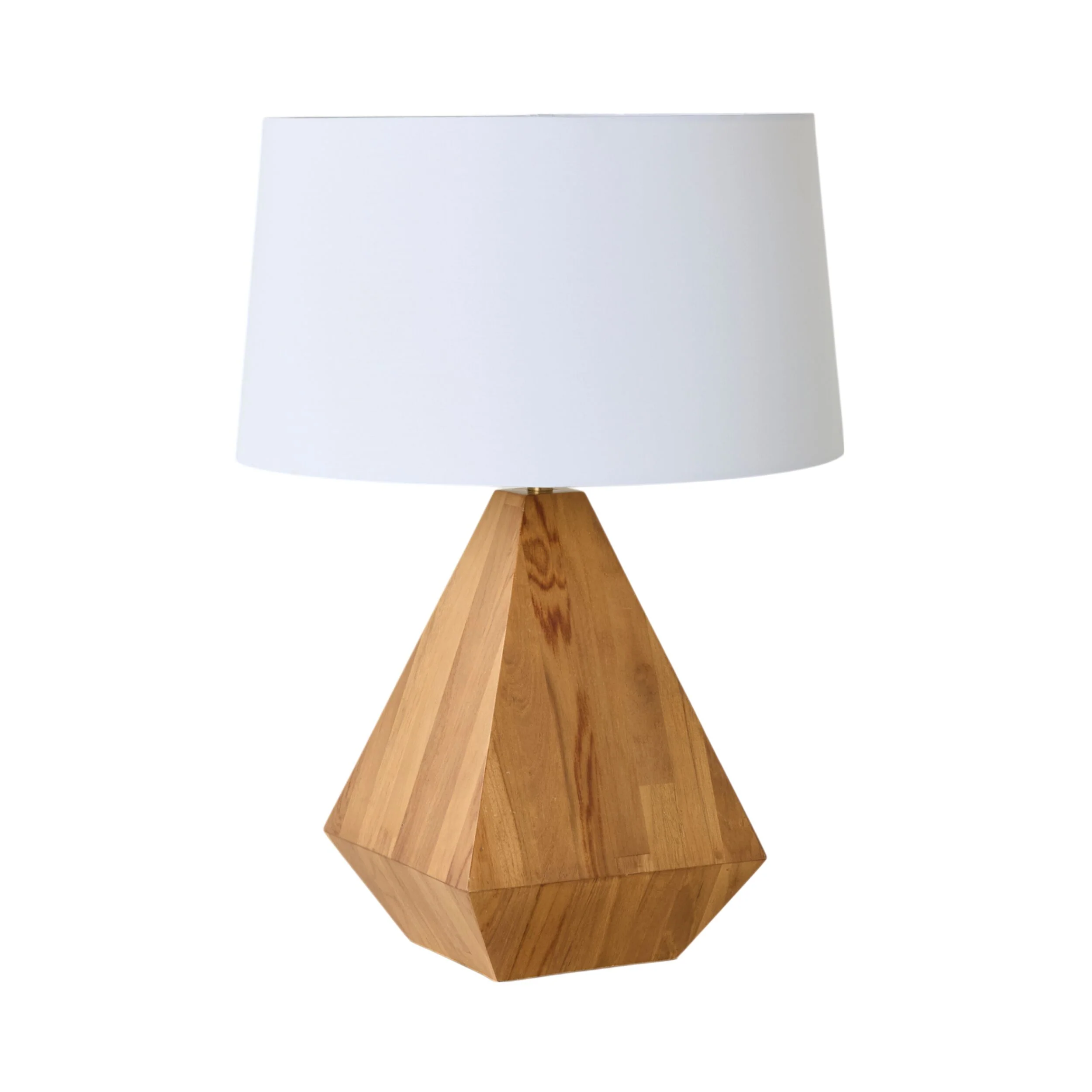 Leah Wooden Table Lamp 63cm - Image 2