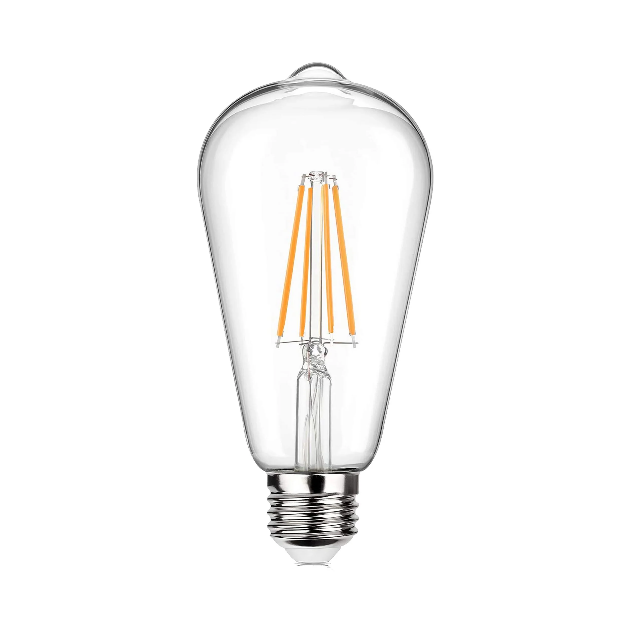 LED Vintage Filament Globe 4W E27 Clear (64mm) - Image 2
