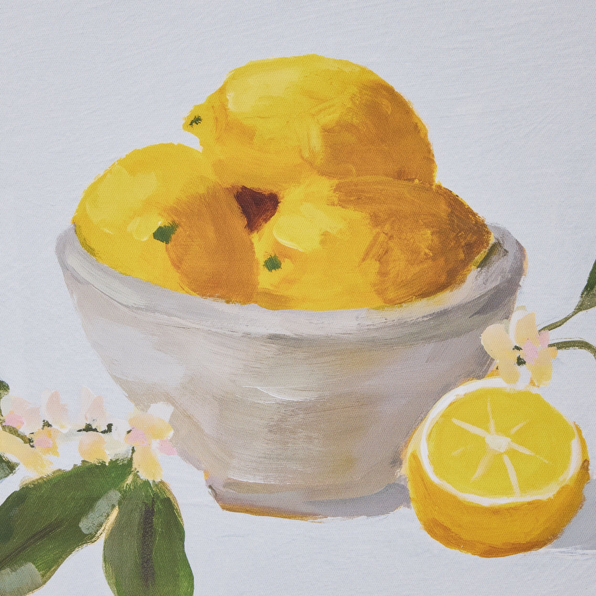 Lemon Bowl Framed Print 40x30cm - Image 2