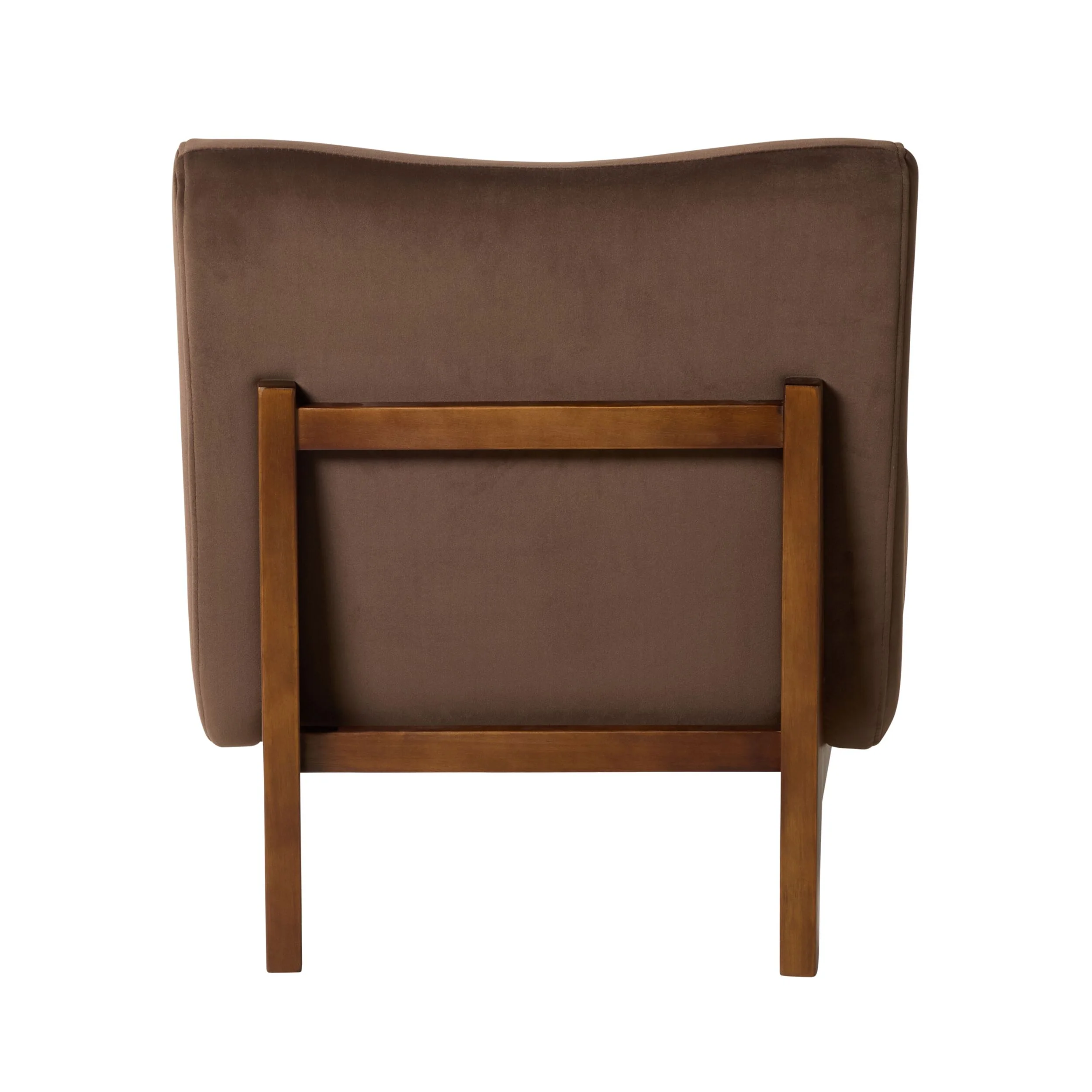 Lenne Occasional Chair Velvet Burnt Chocolate - Image 3