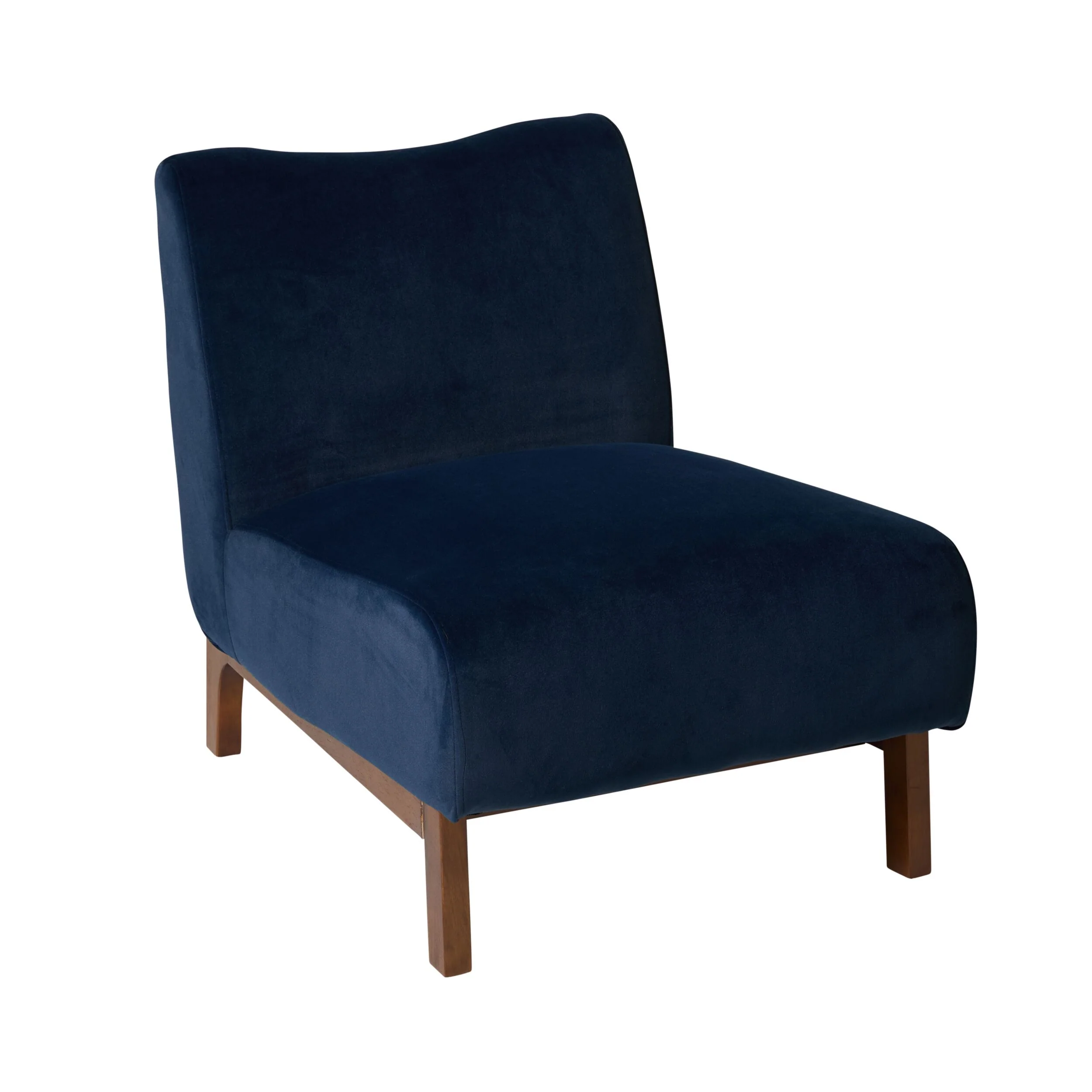Lenne Occasional Chair Velvet Indigo - Image 2