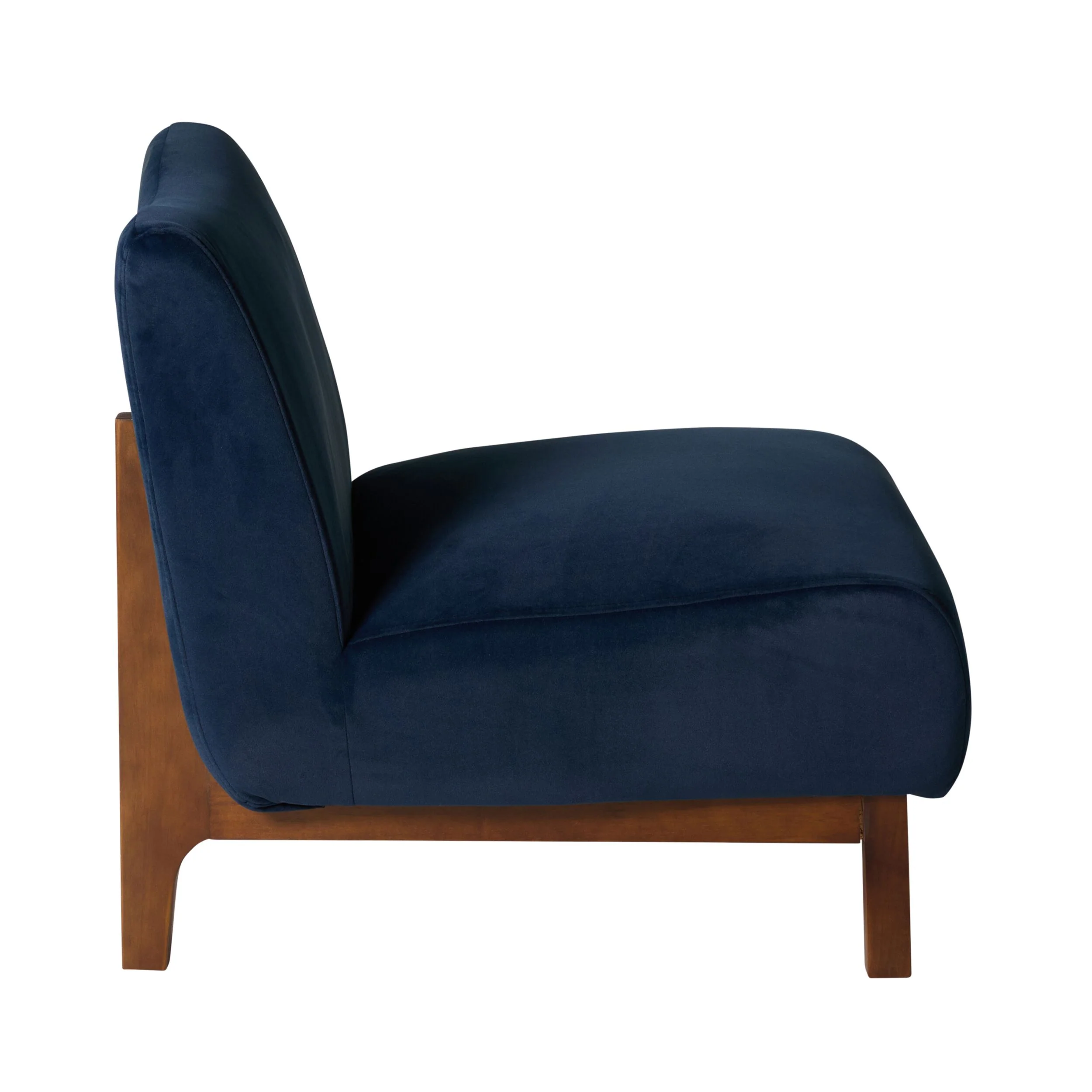 Lenne Occasional Chair Velvet Indigo - Image 3
