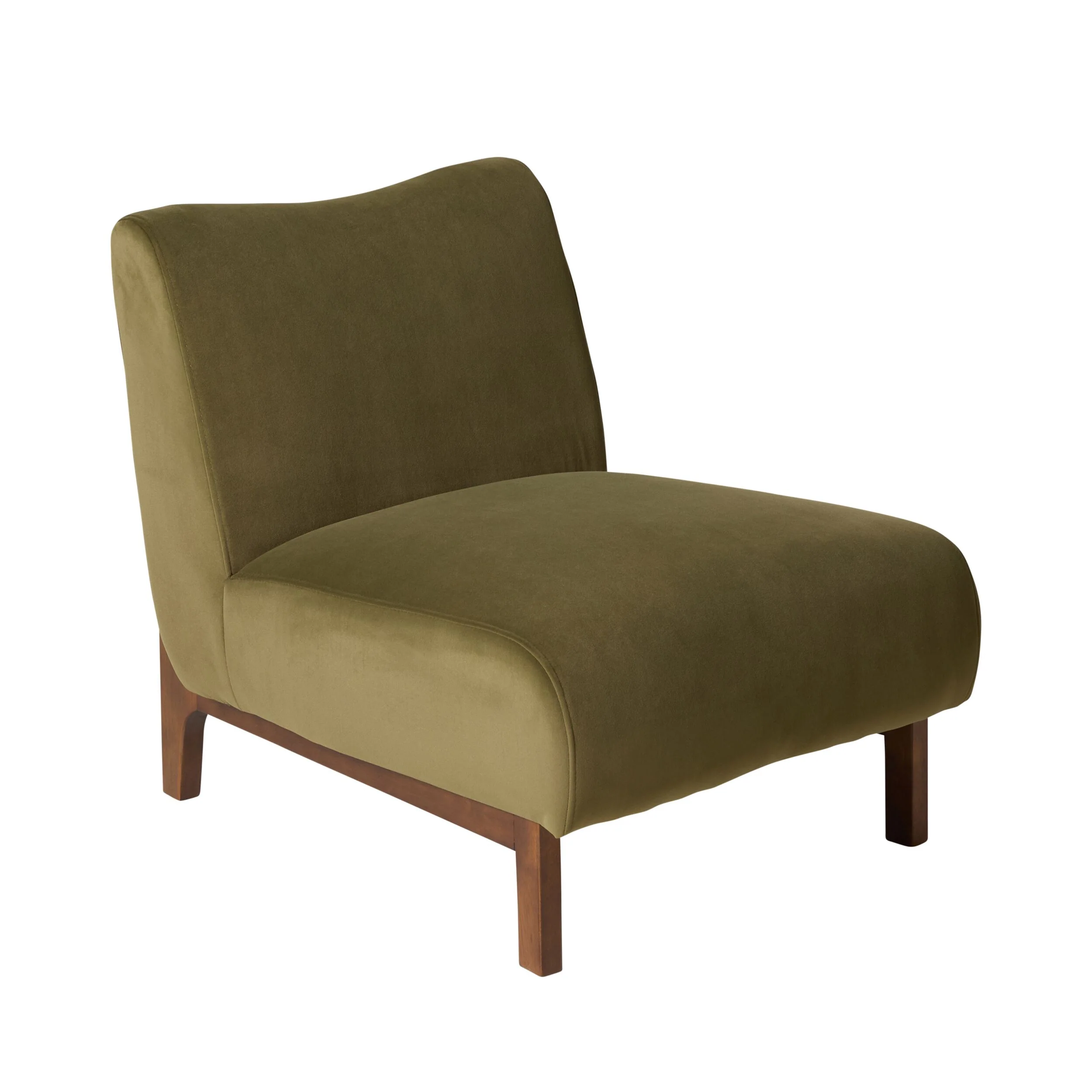 Lenne Occasional Chair Velvet Moss - Image 2