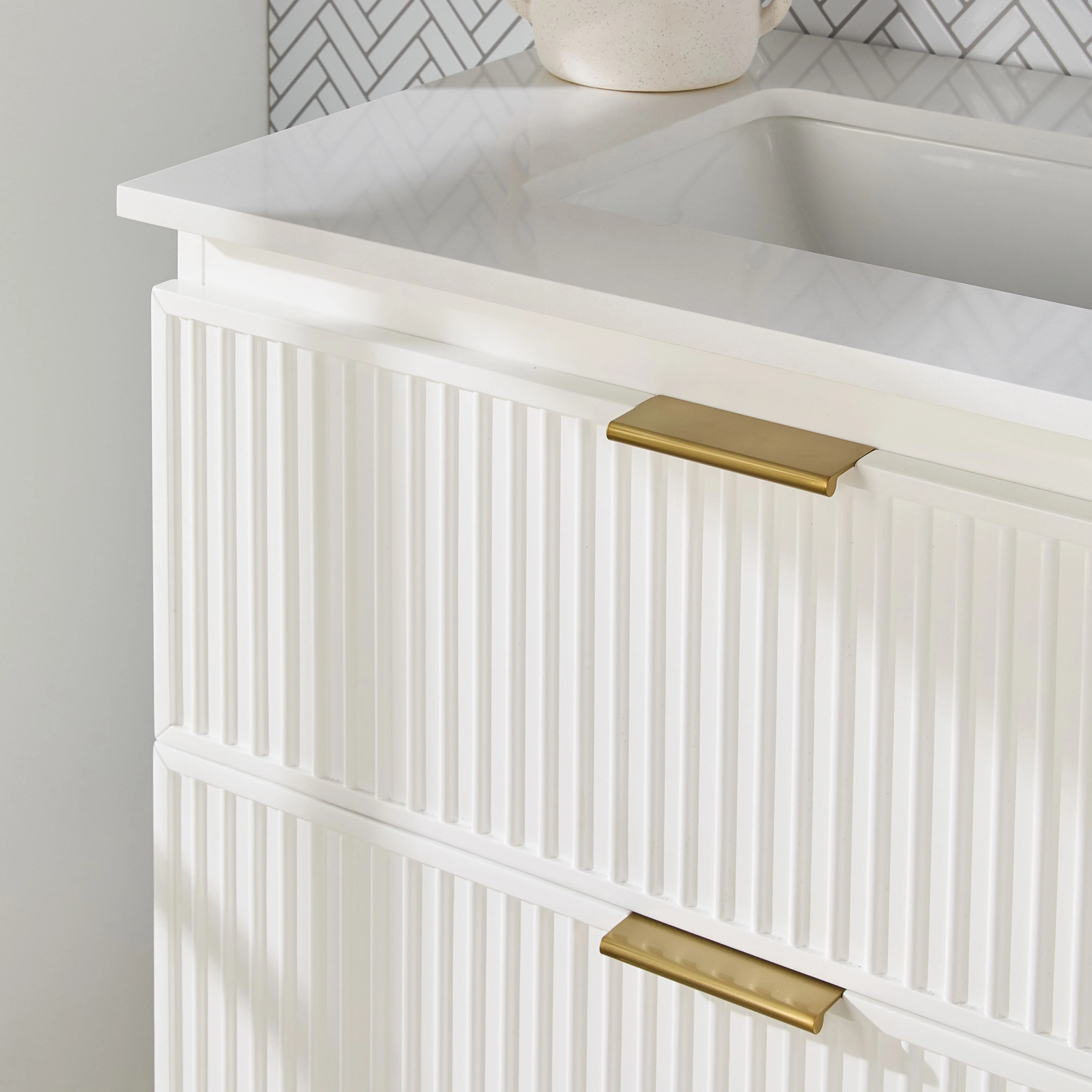 Lennox Double Vanity White 1550mm - Image 11