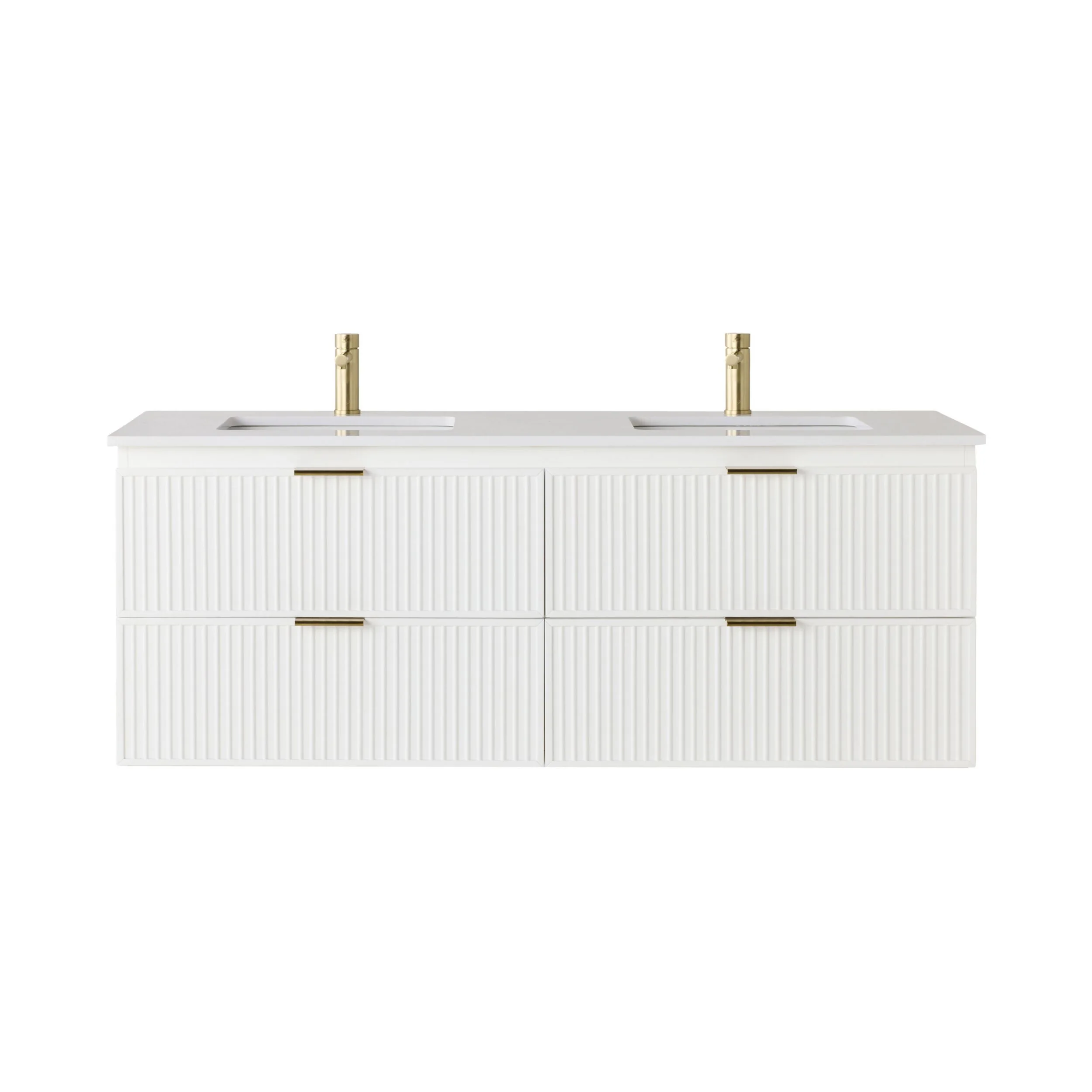 Lennox Double Vanity White 1550mm - Image 8