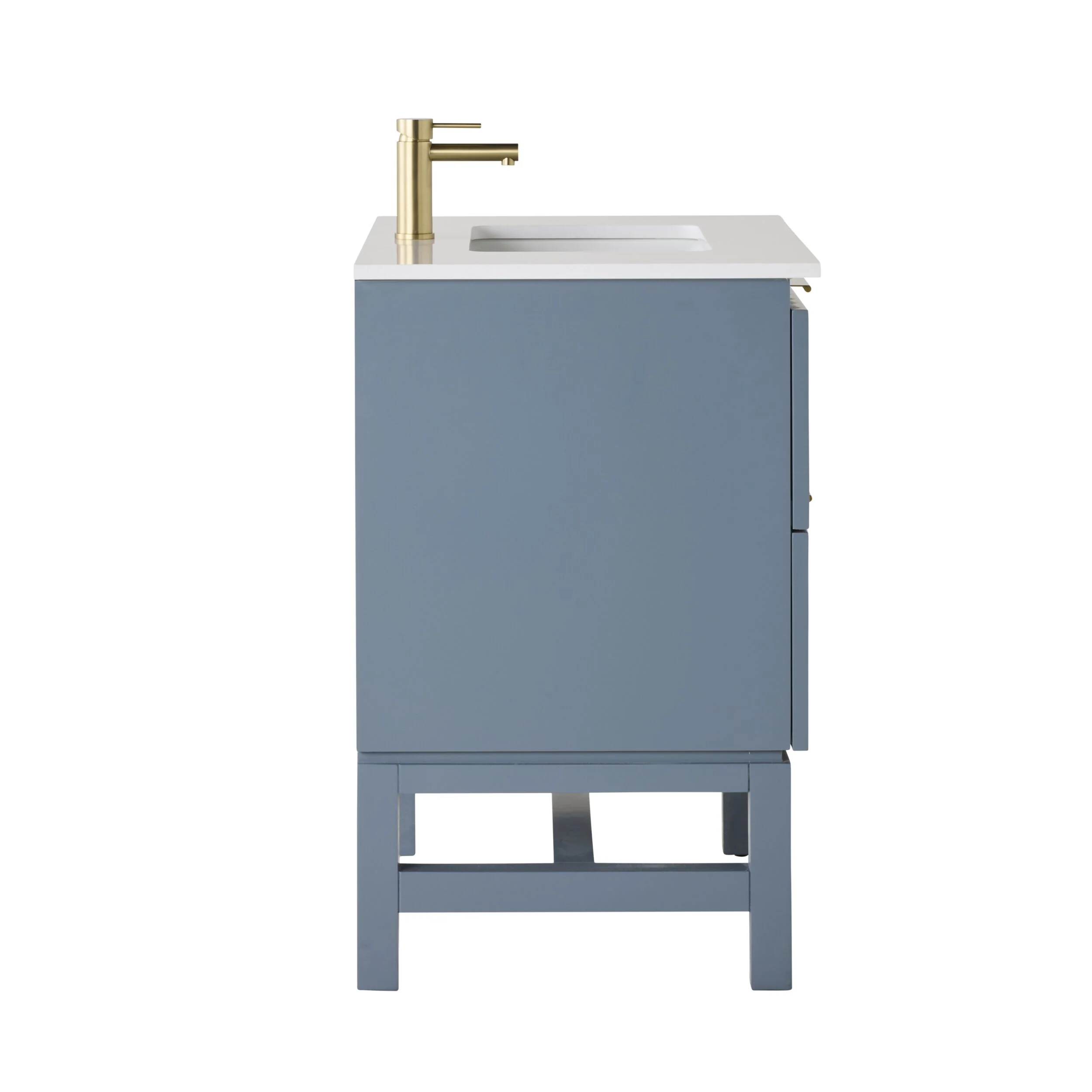 Lennox Single Vanity Slate Blue 790mm - Image 4