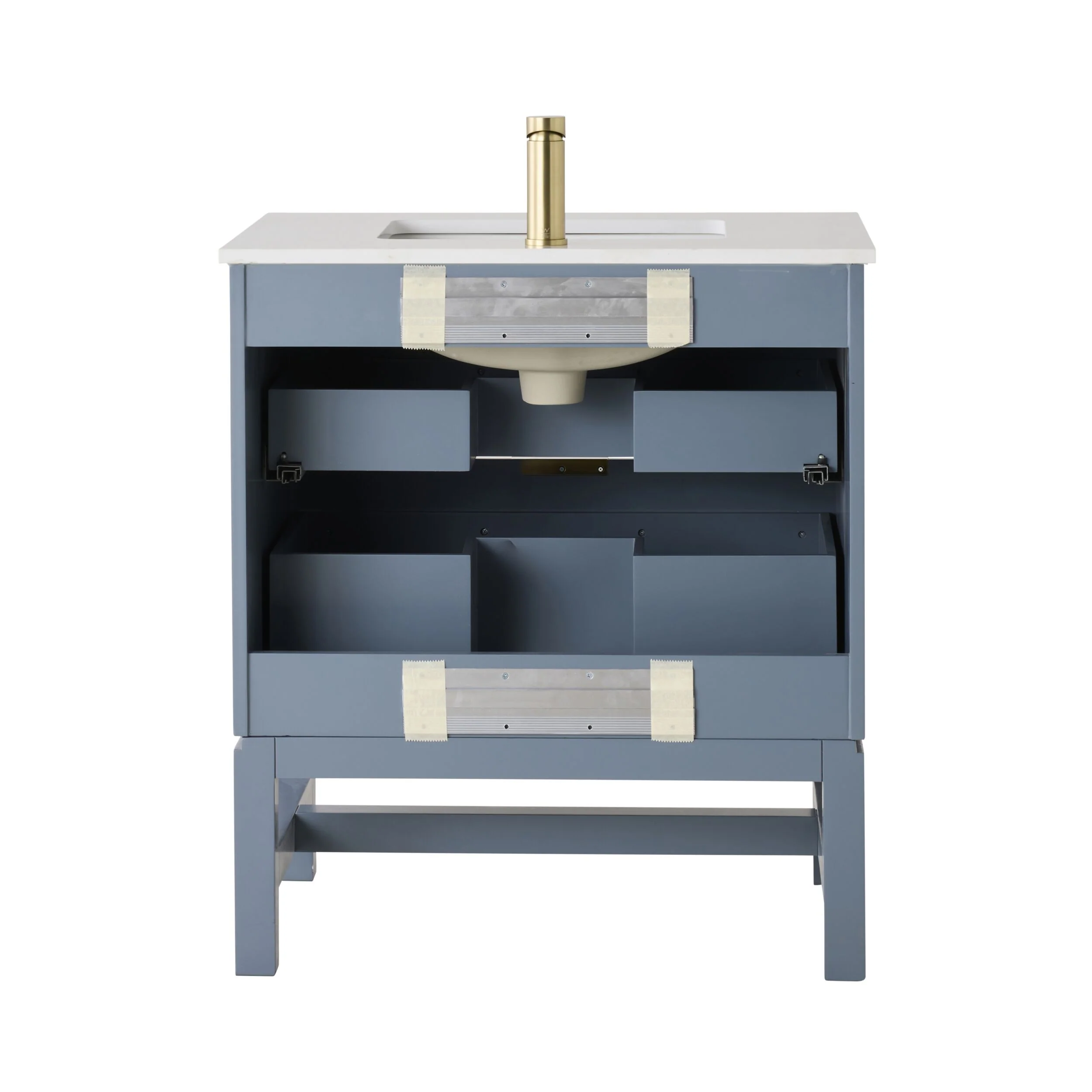 Lennox Single Vanity Slate Blue 790mm - Image 5