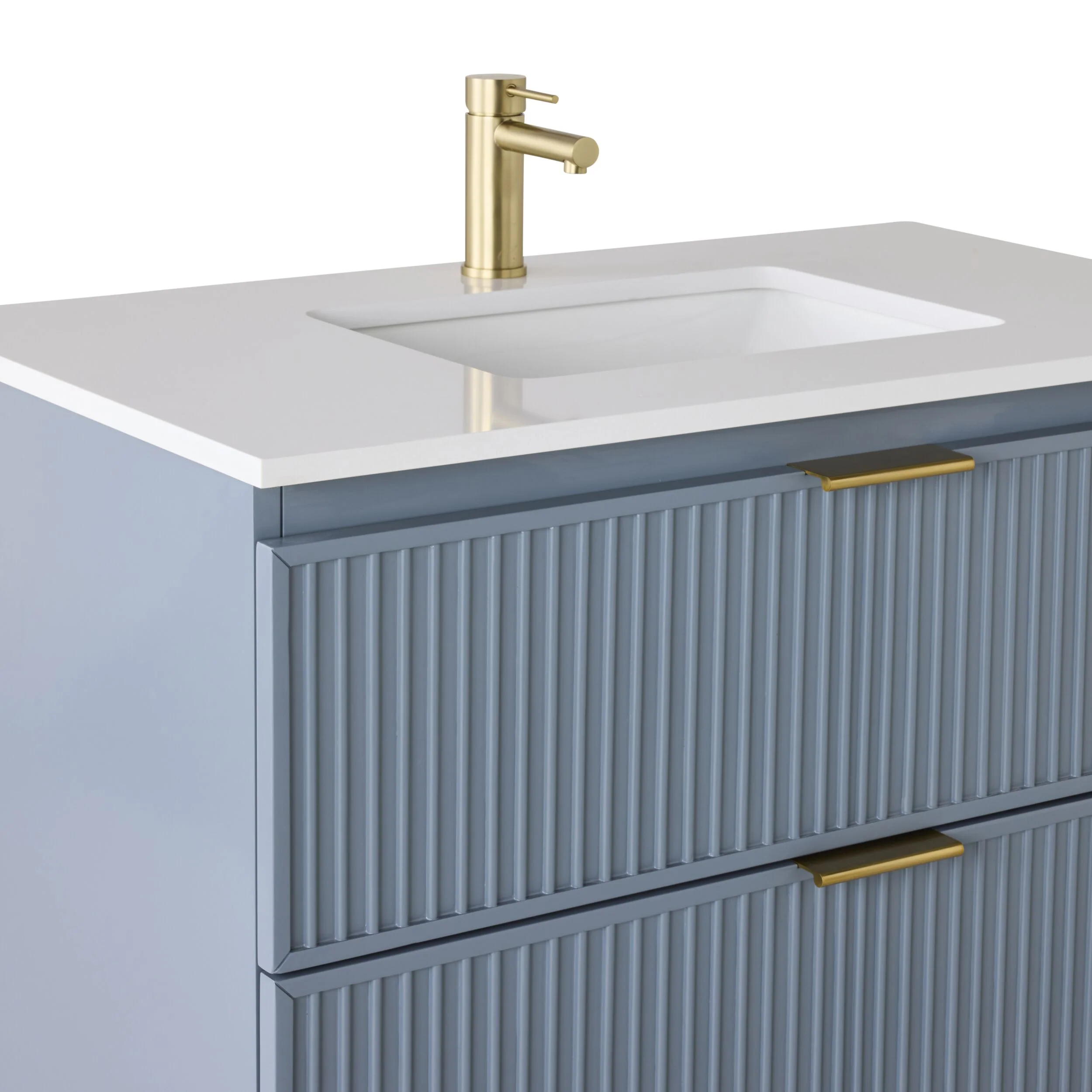 Lennox Single Vanity Slate Blue 940mm - Image 6