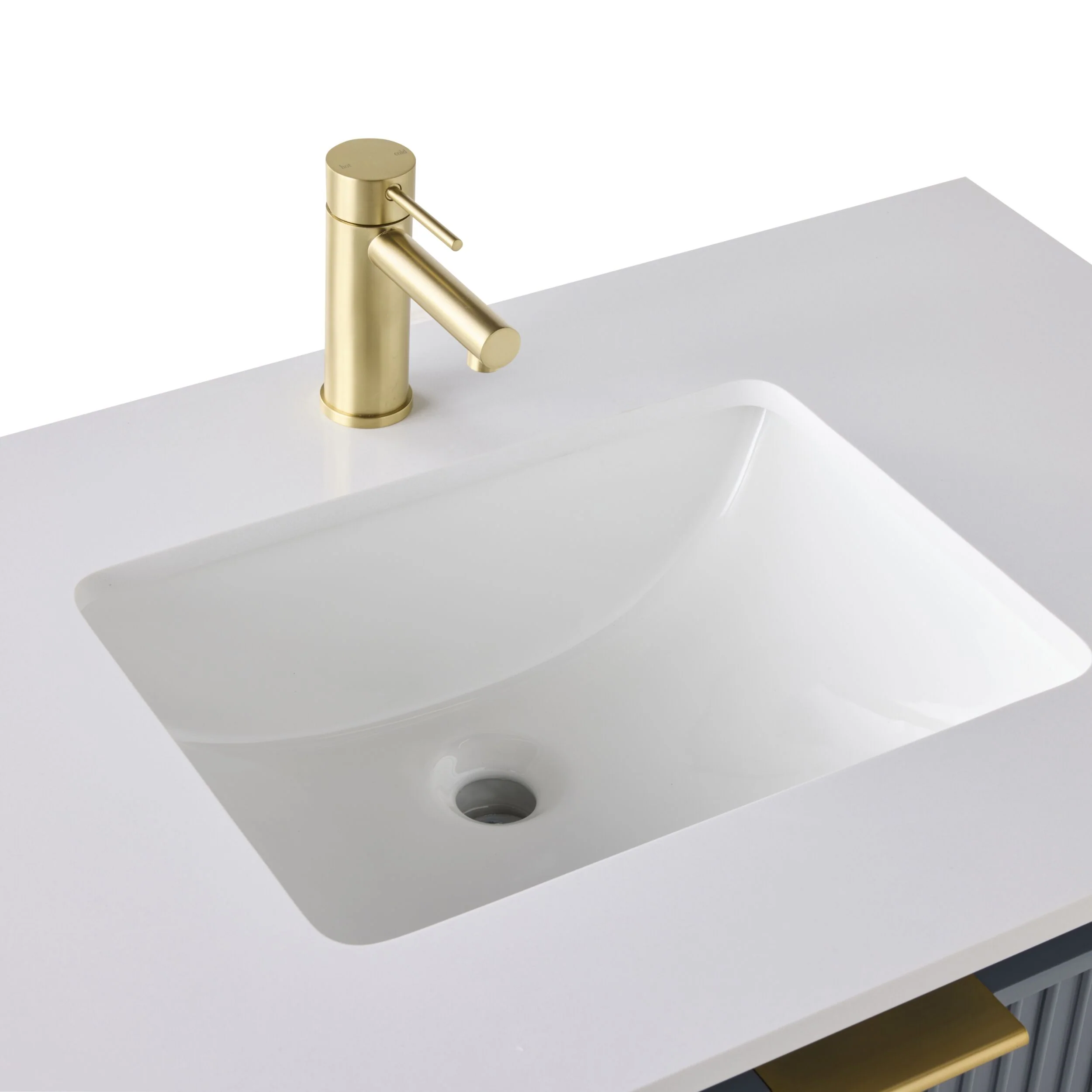 Lennox Single Vanity Slate Blue 940mm - Image 7