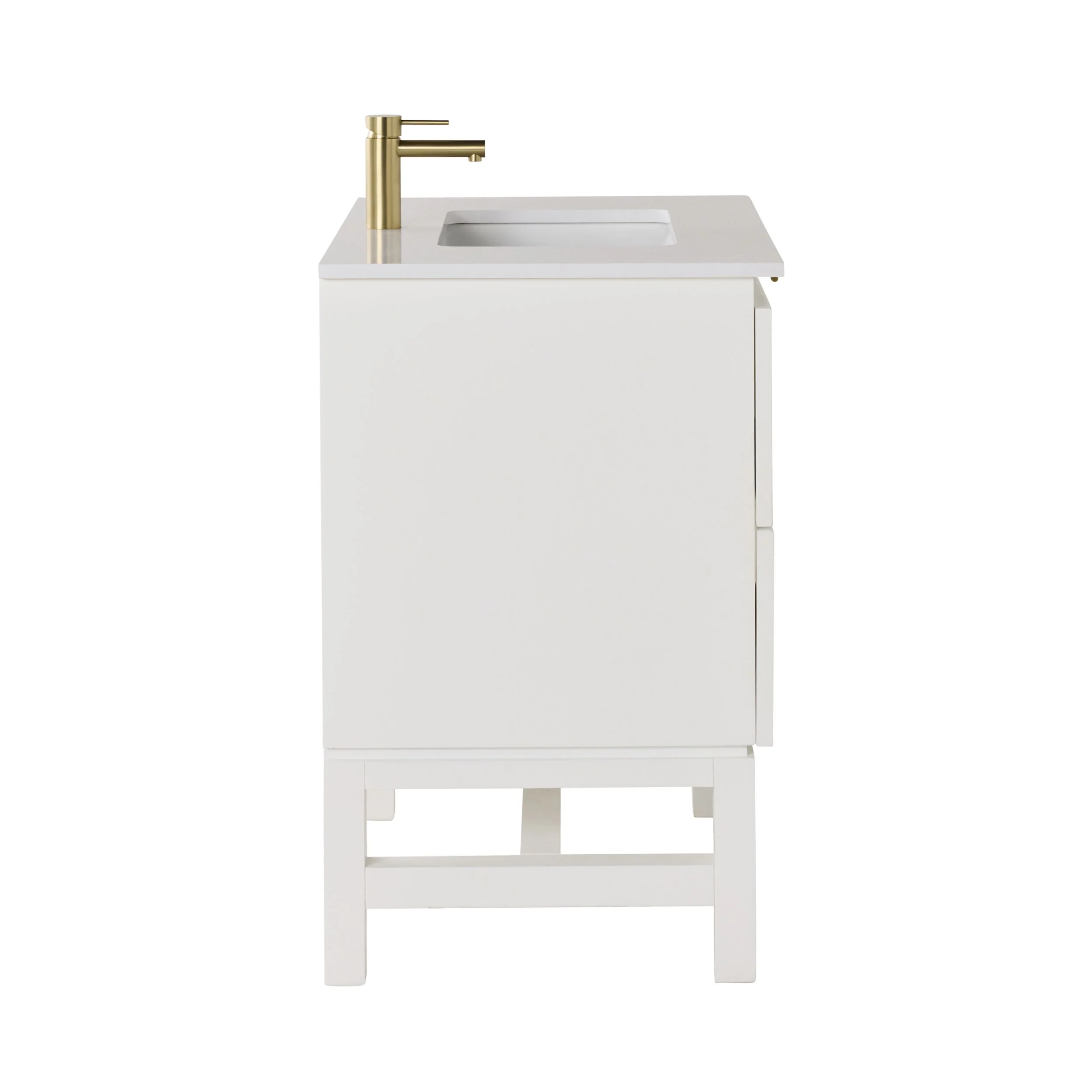 Lennox Single Vanity White 790mm - Image 5
