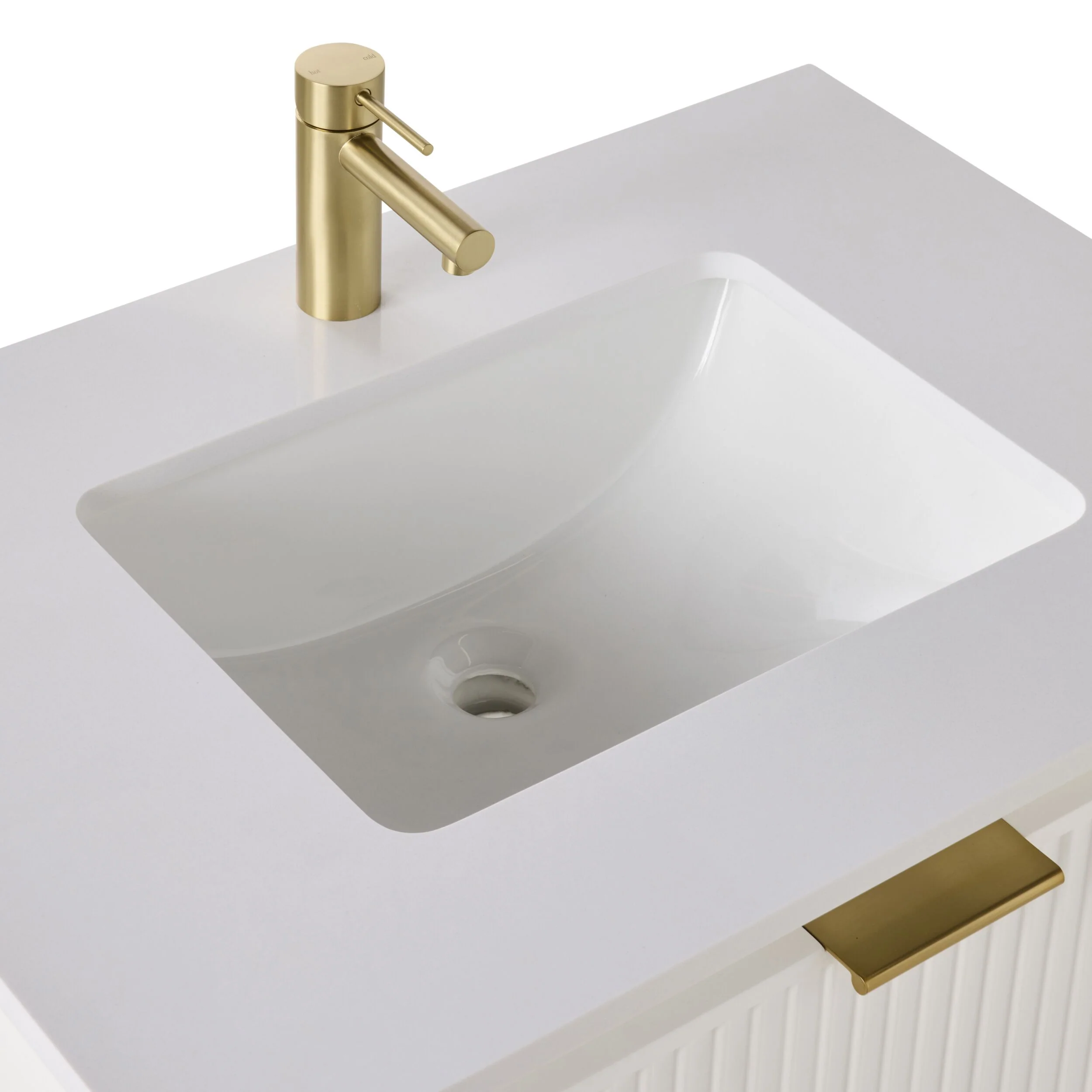 Lennox Single Vanity White 790mm - Image 7