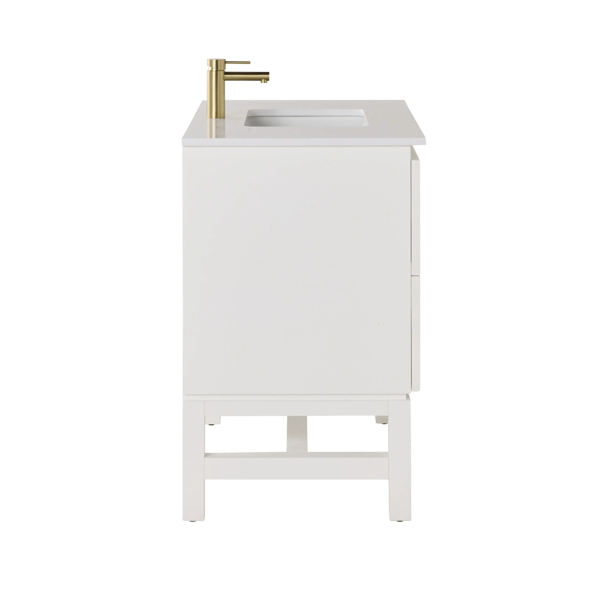 Lennox Single Vanity White 940mm - Image 5